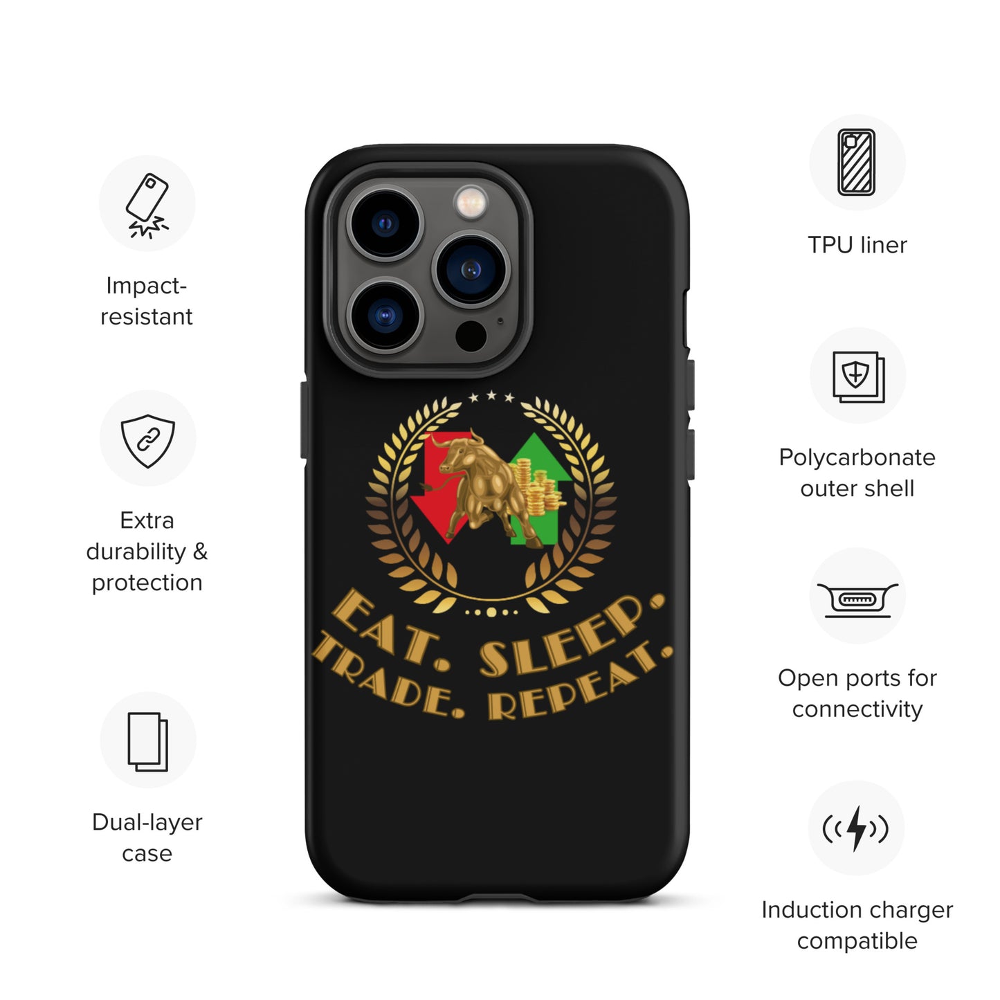 Trader 1 iPhone® case