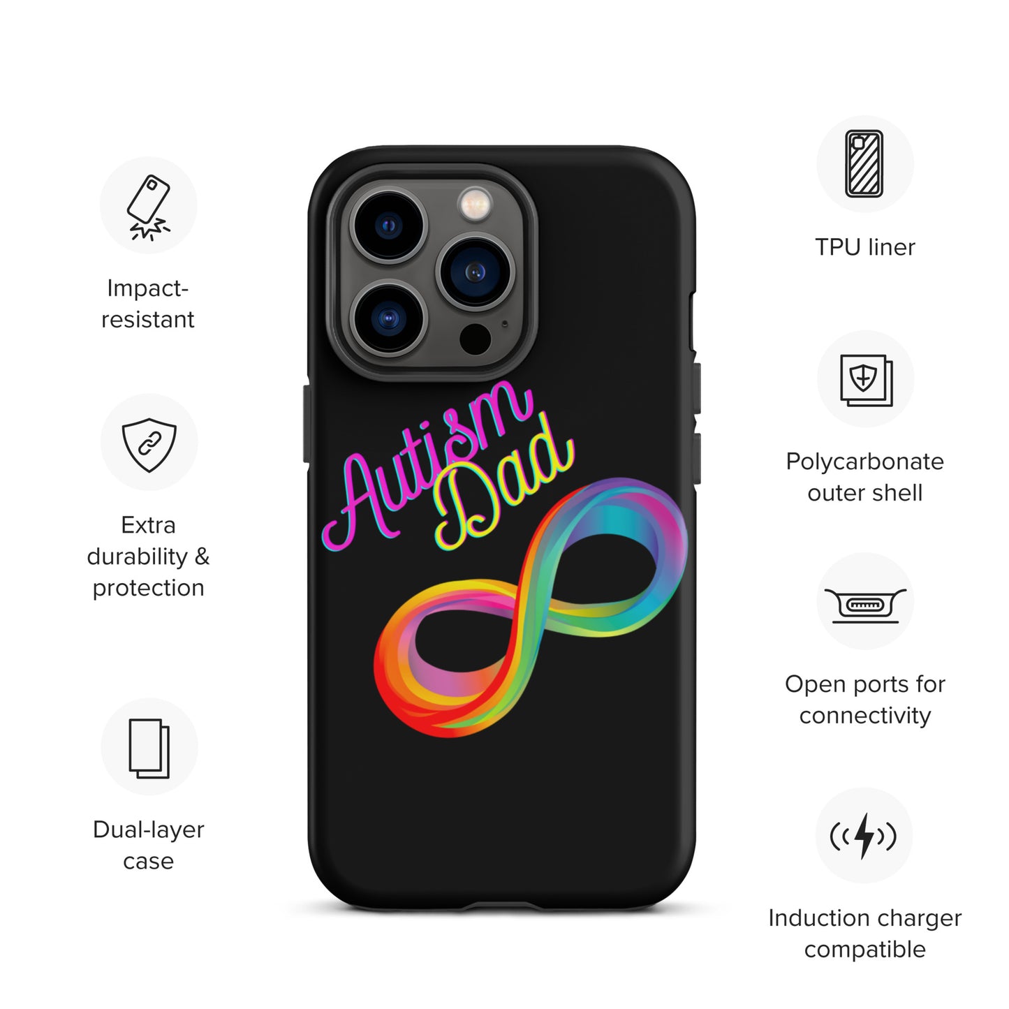 Autism Dad iPhone Case