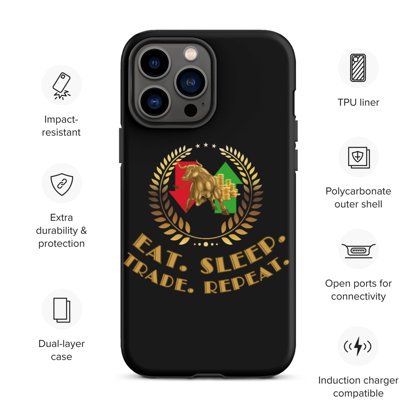 Trader 1 iPhone® case