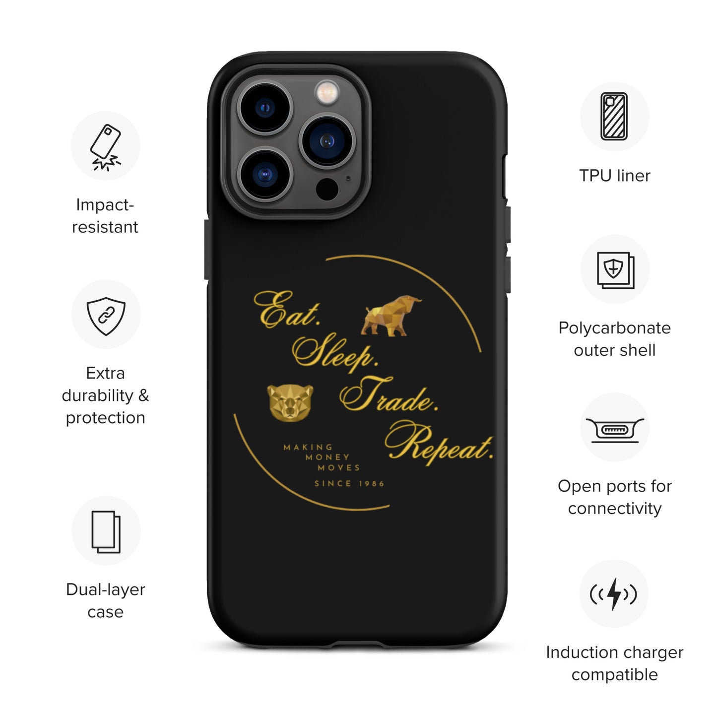 Trader 2 iPhone® case