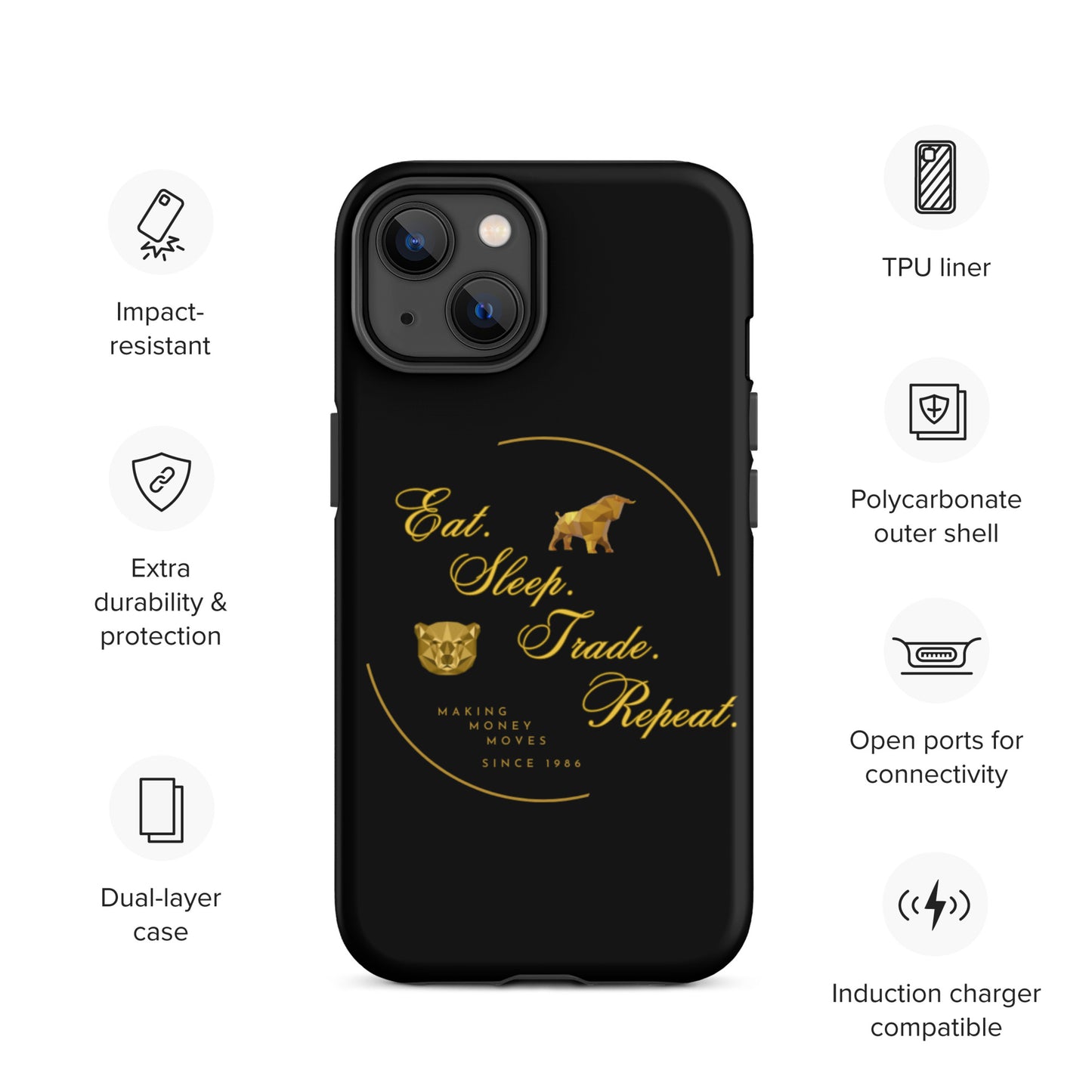 Trader 2 iPhone® case