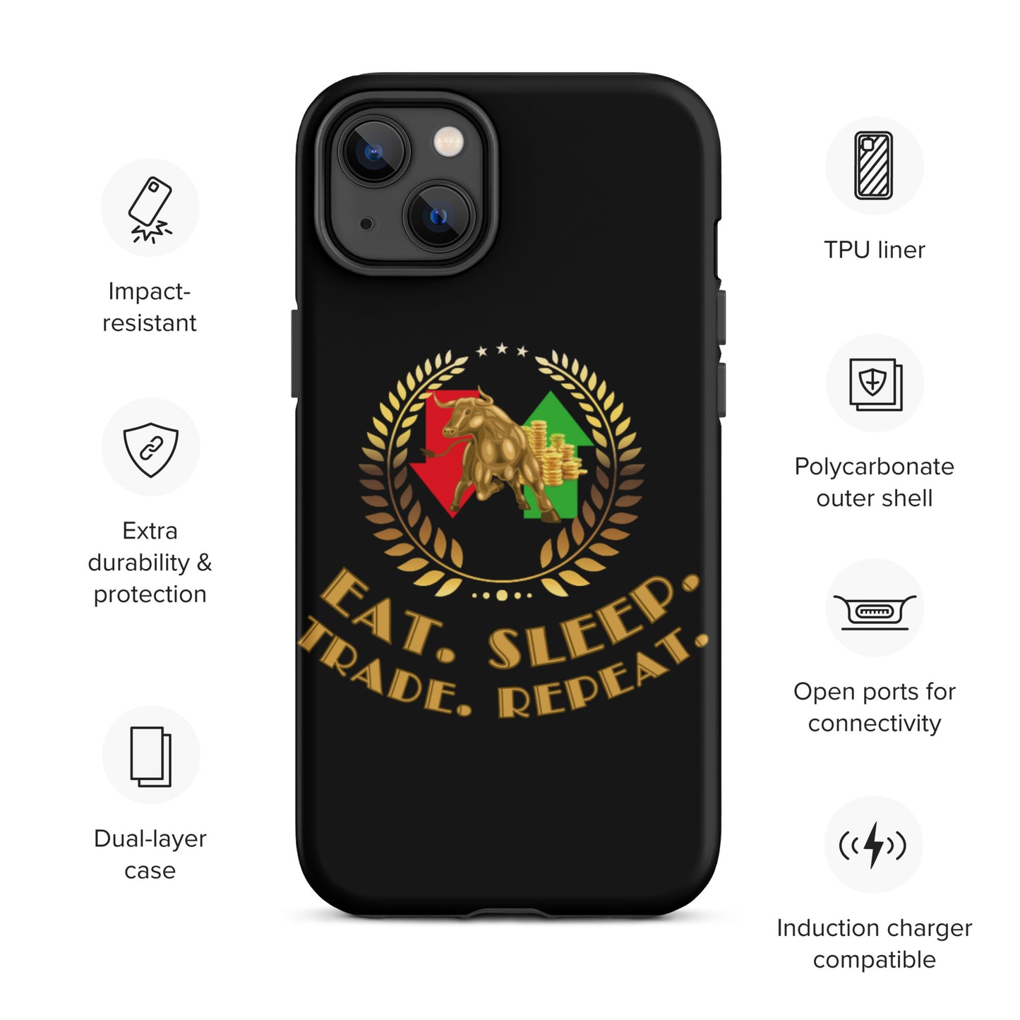 Trader 1 iPhone® case