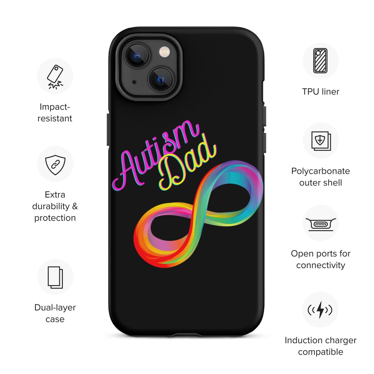 Autism Dad iPhone Case