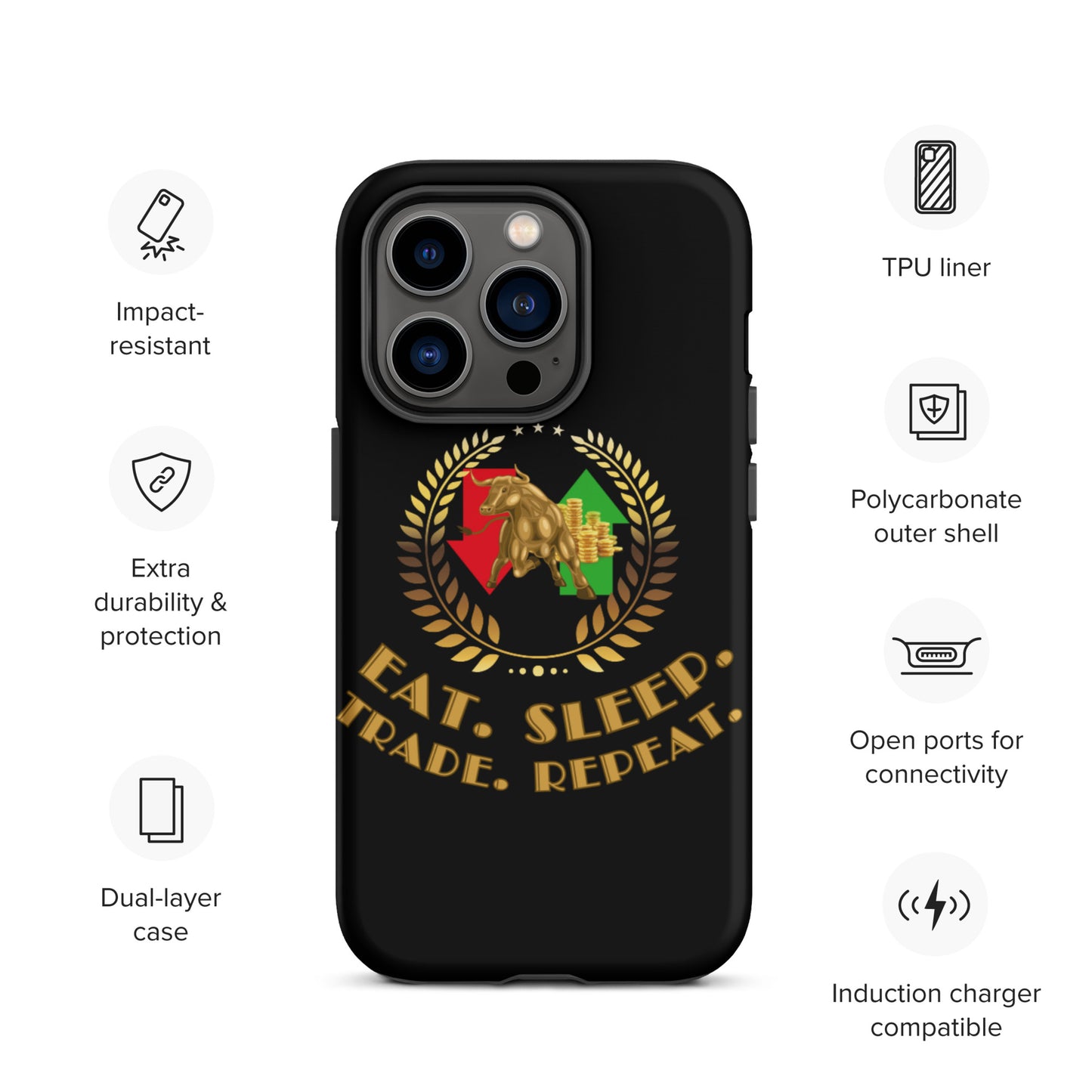Trader 1 iPhone® case