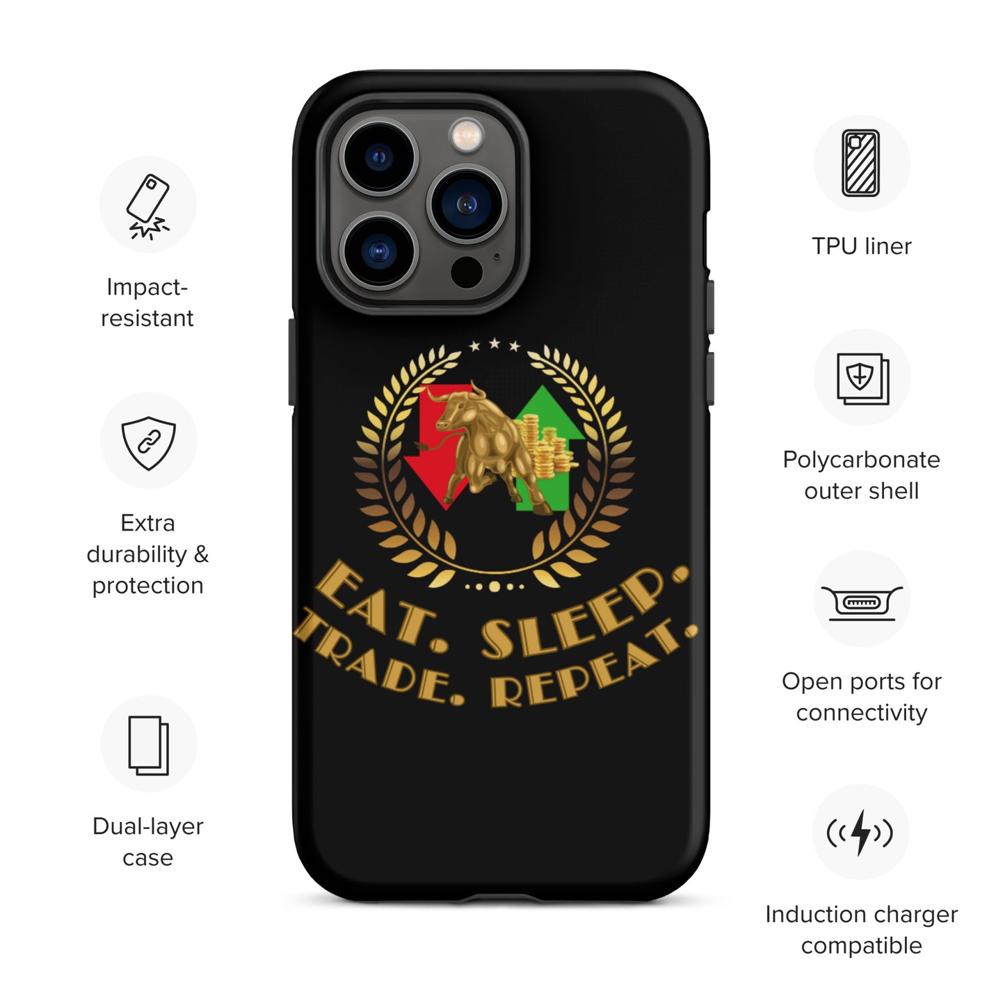 Trader 1 iPhone® case