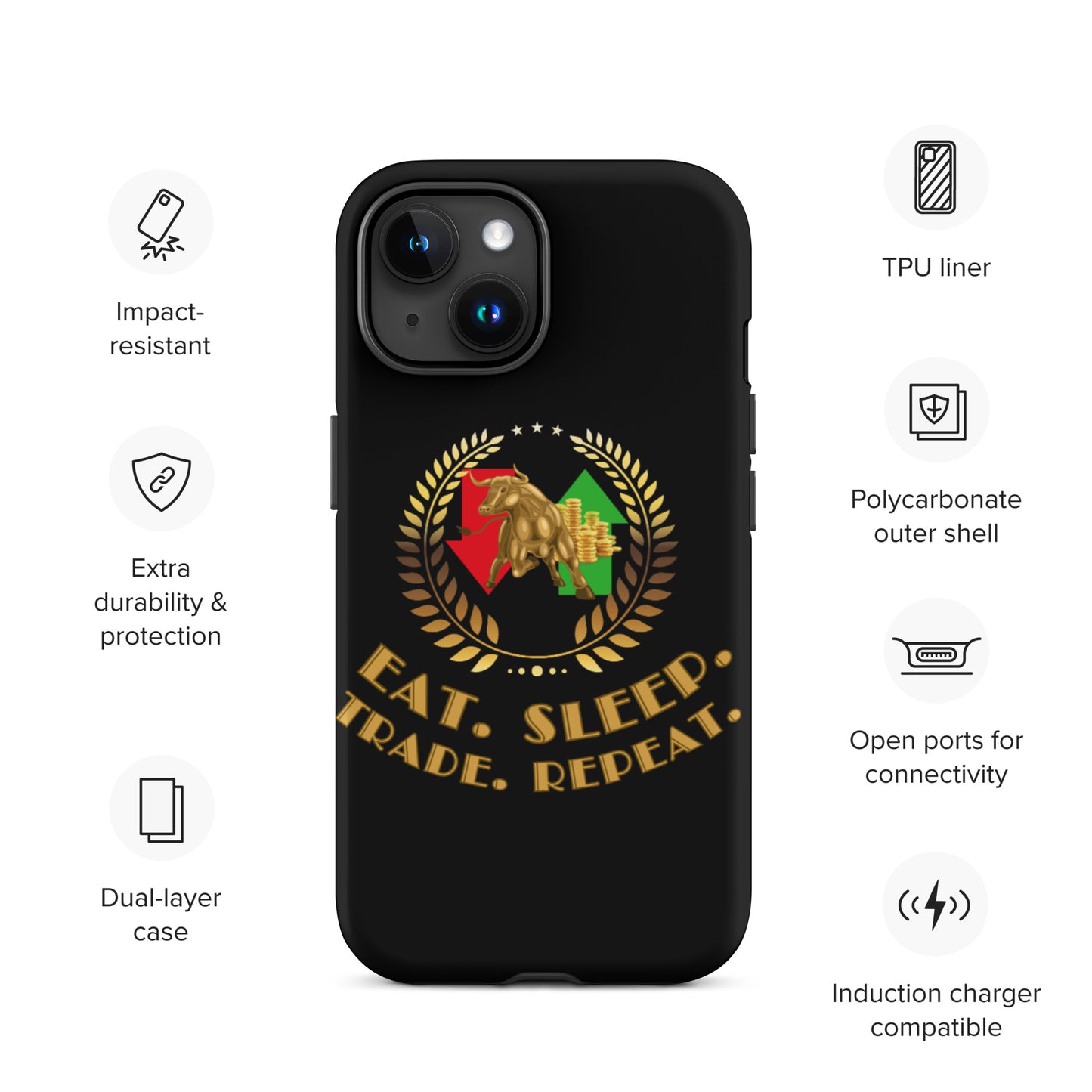 Trader 1 iPhone® case