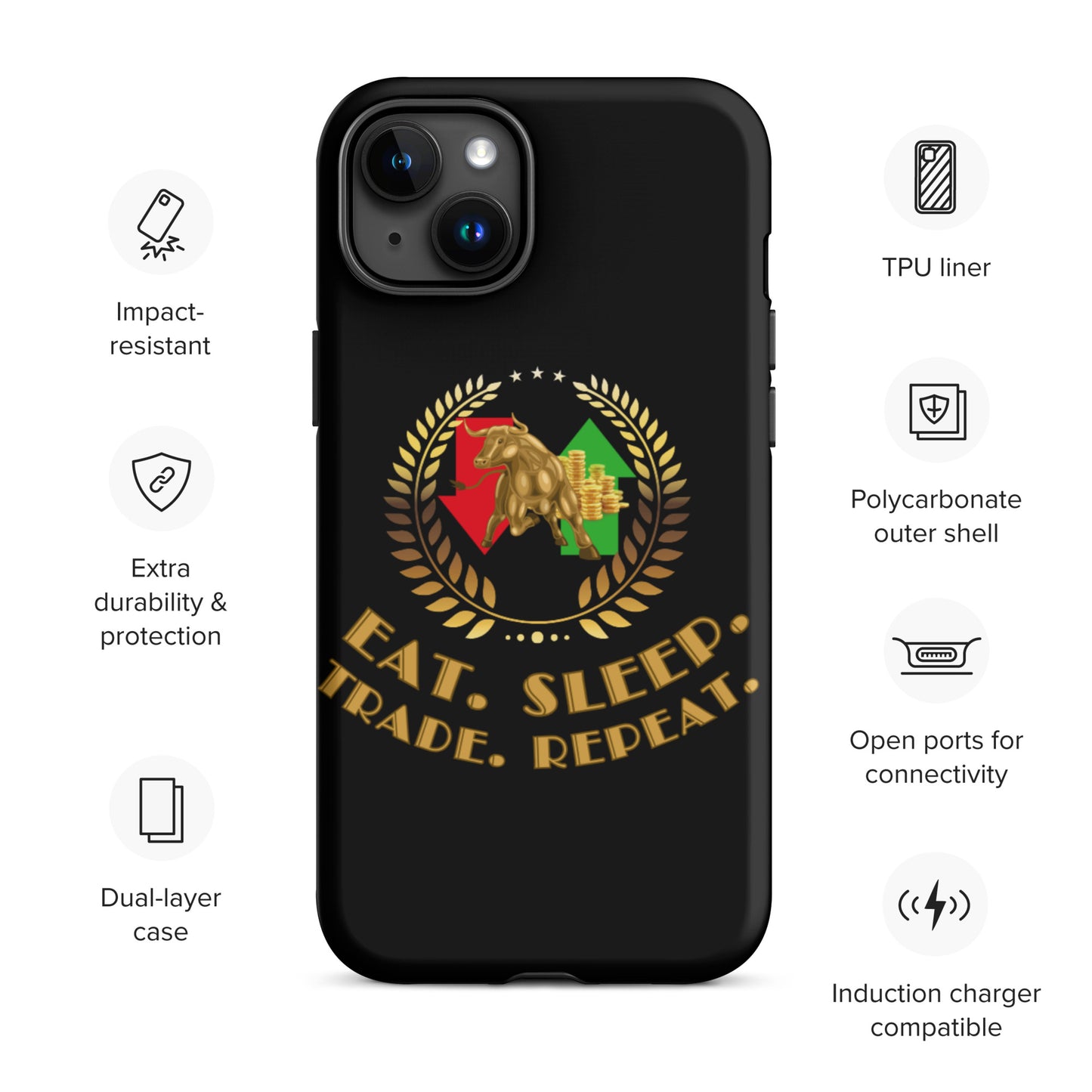 Trader 1 iPhone® case