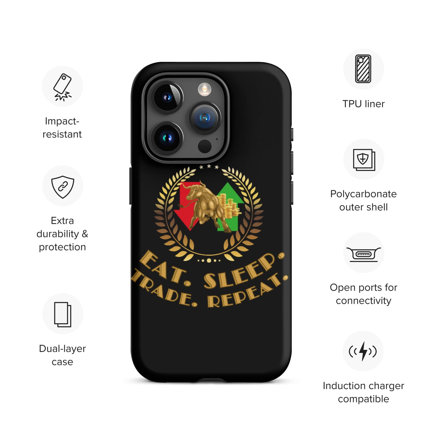 Trader 1 iPhone® case