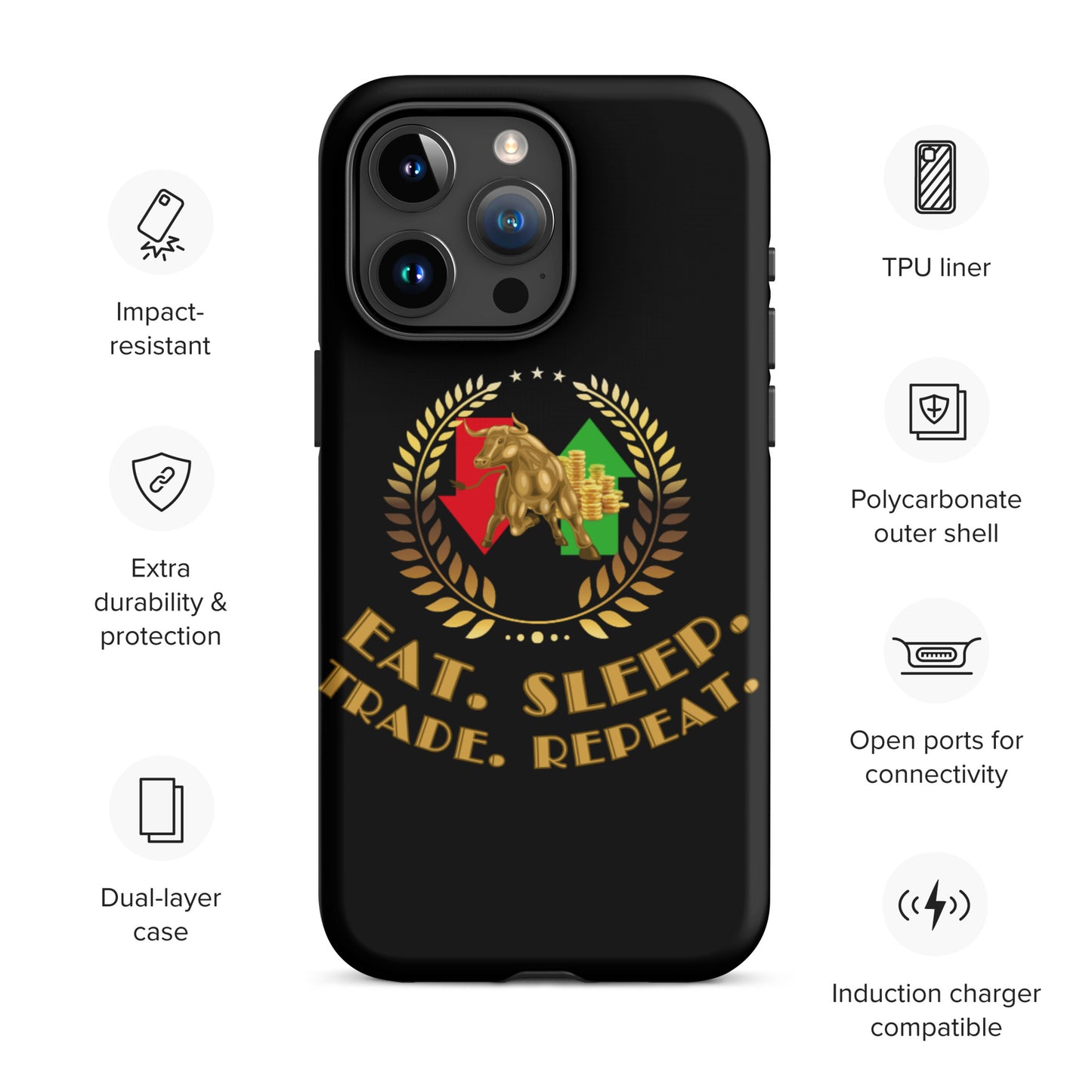 Trader 1 iPhone® case