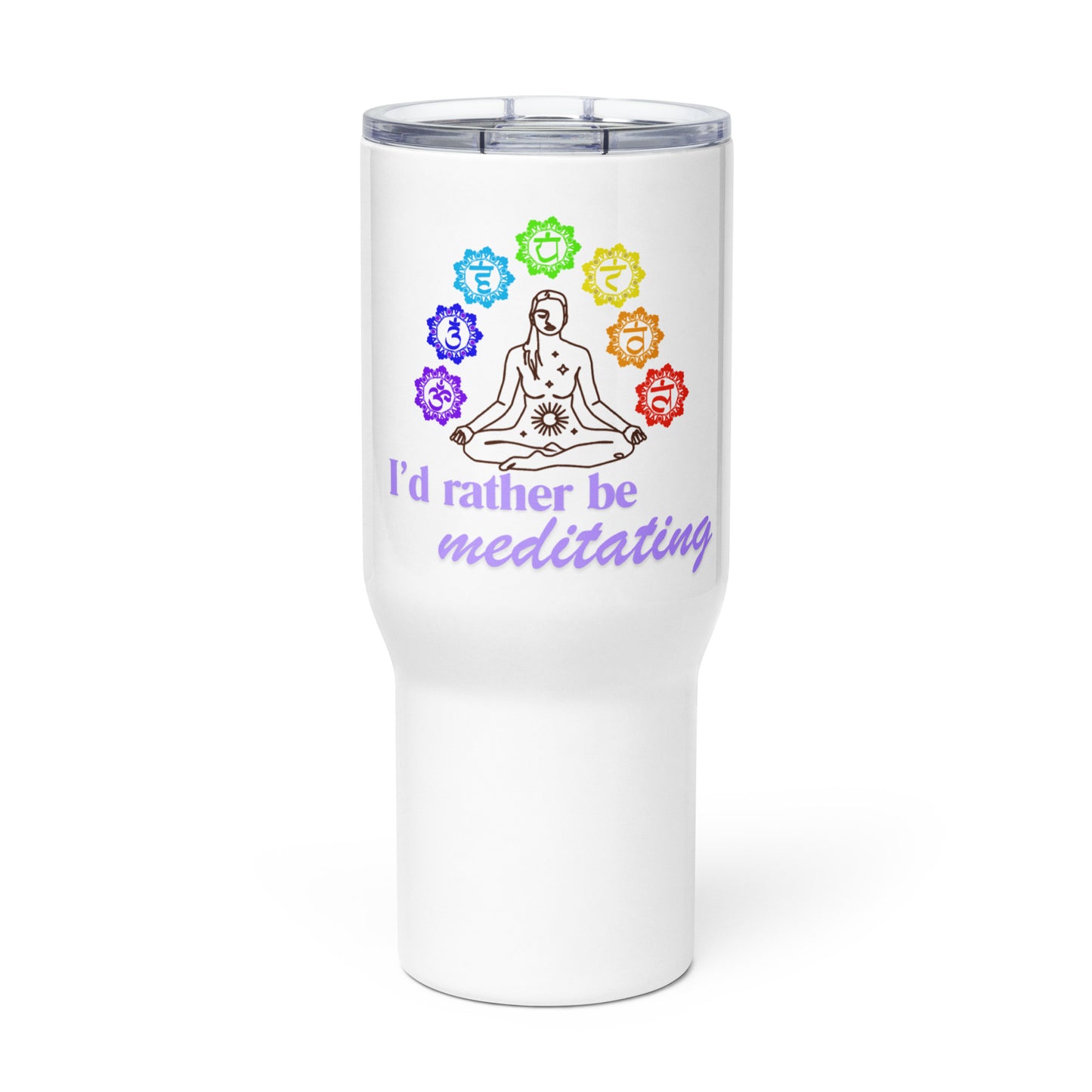 Meditate n Sip Travel Mug
