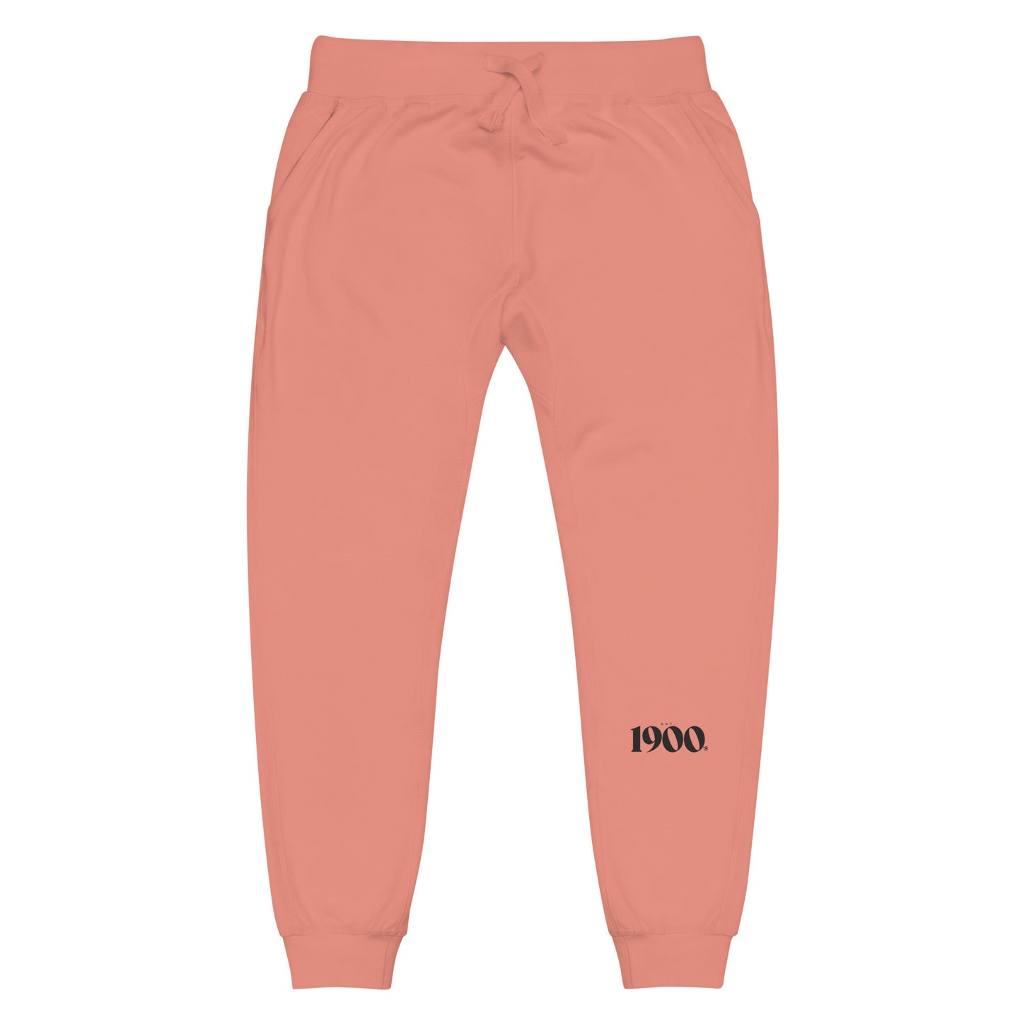 1900s Unisex fleece sweatpants (black)