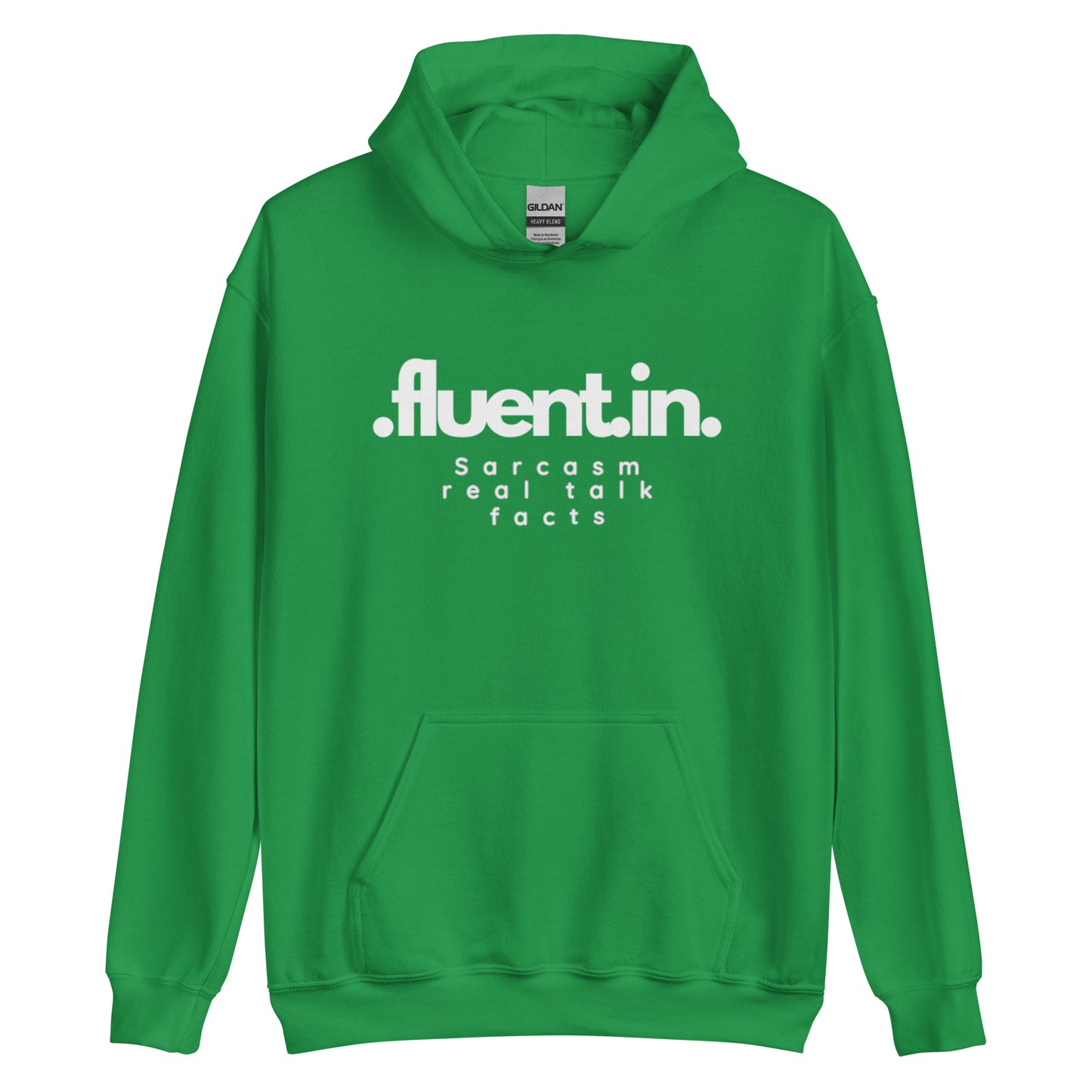 Fluent Unisex Hoodie (White)