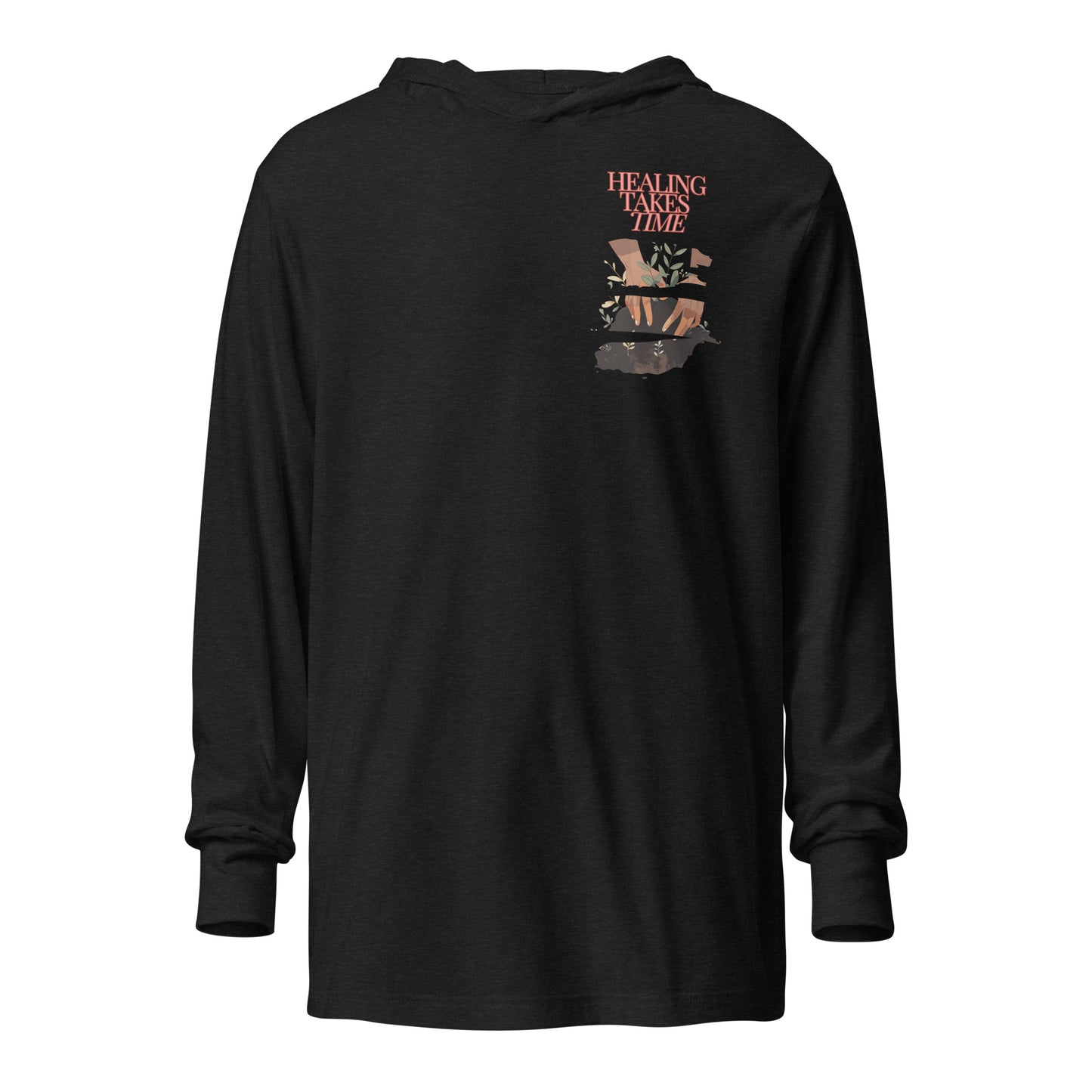 Healing Hooded Long Sleeve (Heart Space)