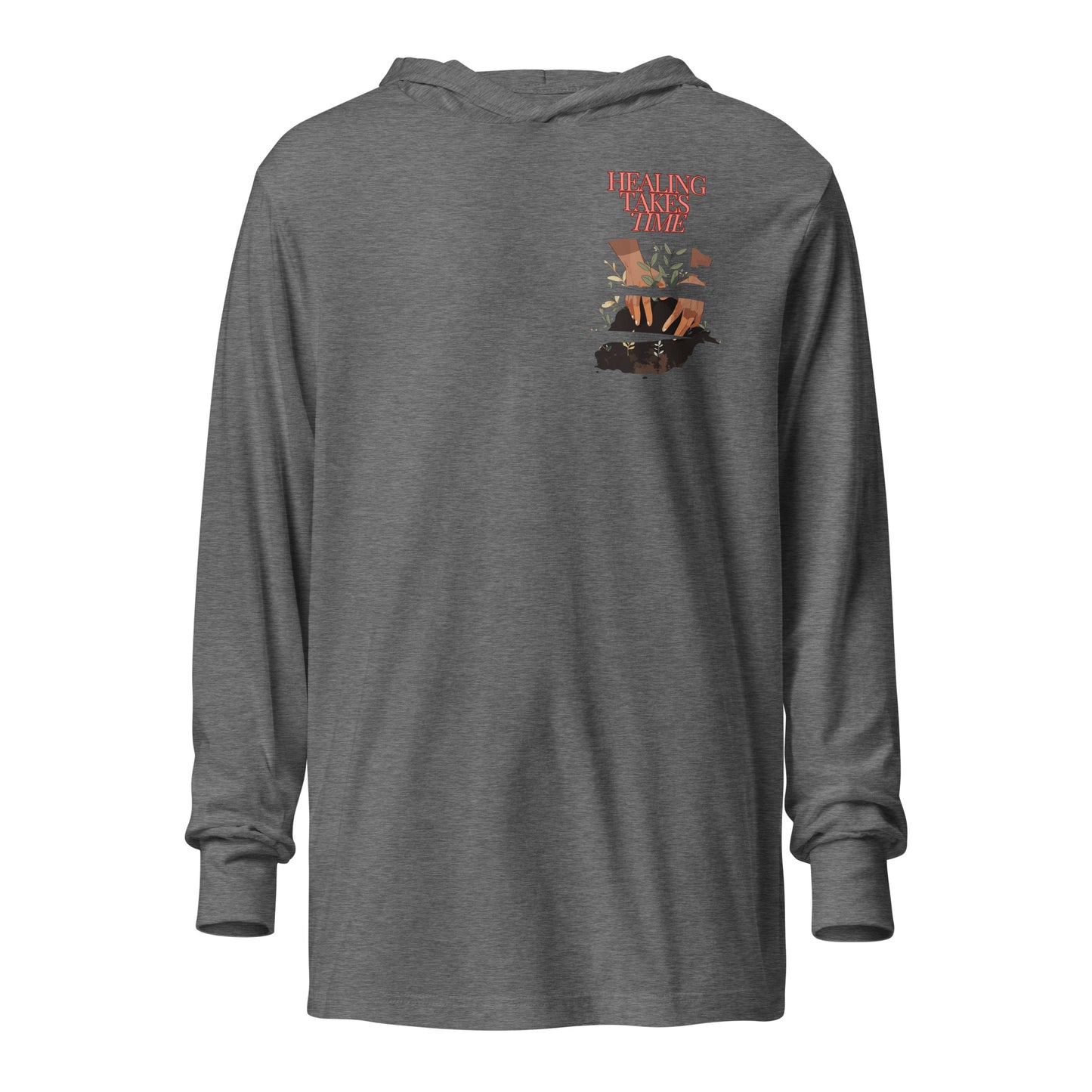 Healing Hooded Long Sleeve (Heart Space)
