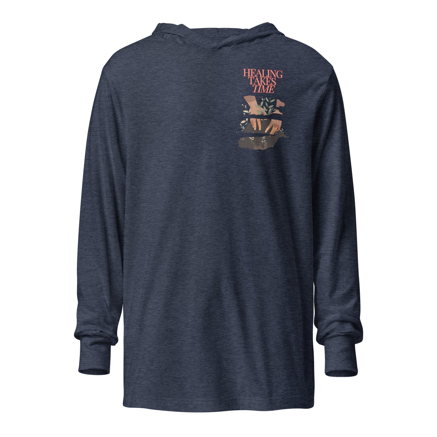 Healing Hooded Long Sleeve (Heart Space)