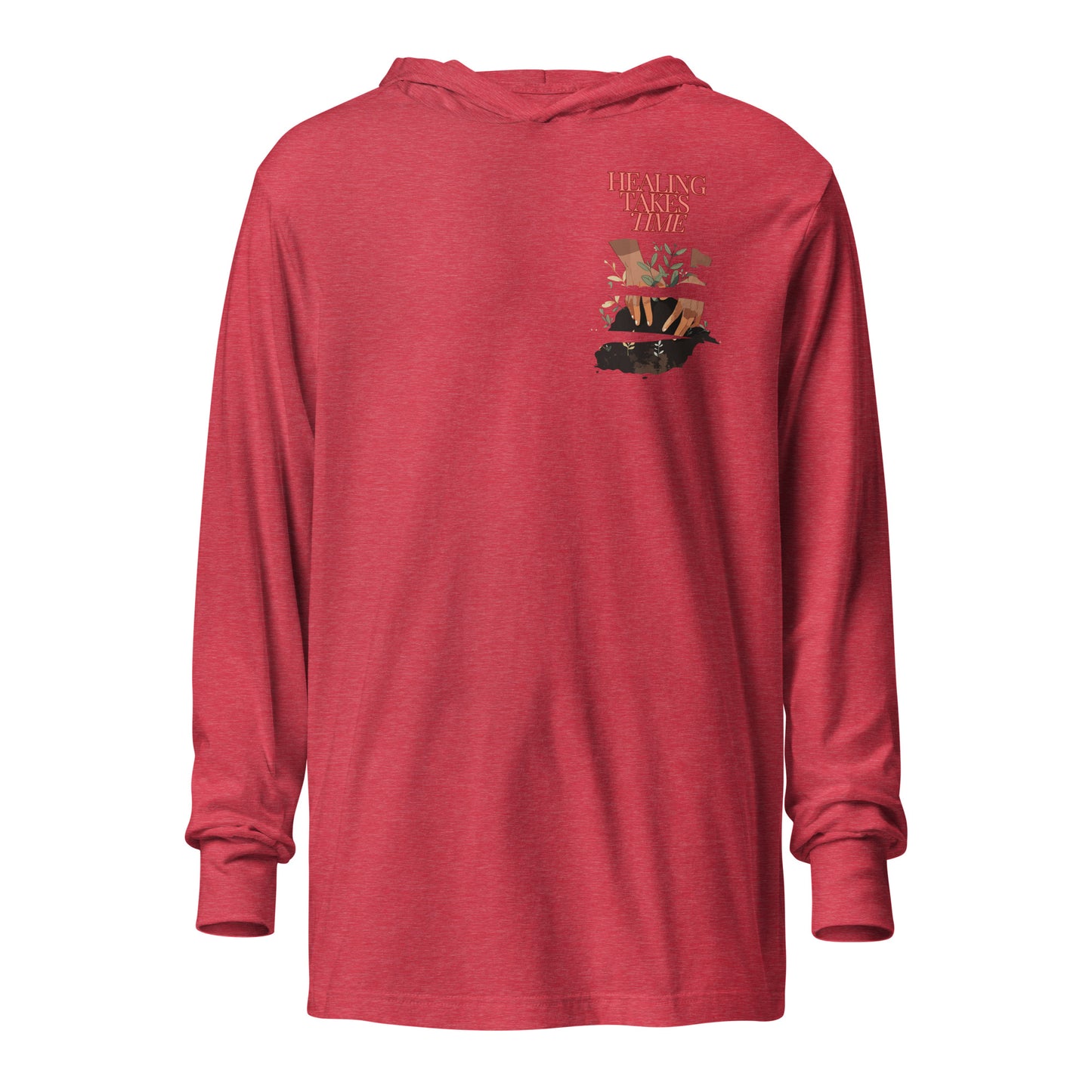 Healing Hooded Long Sleeve (Heart Space)