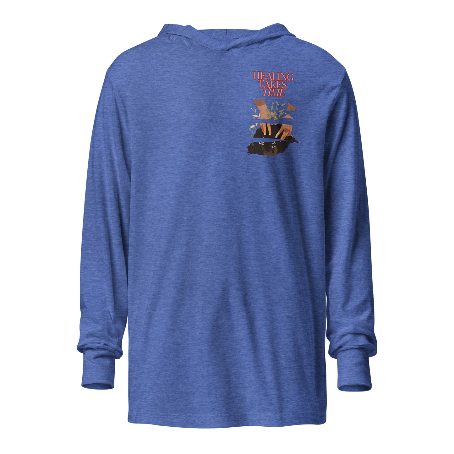 Healing Hooded Long Sleeve (Heart Space)