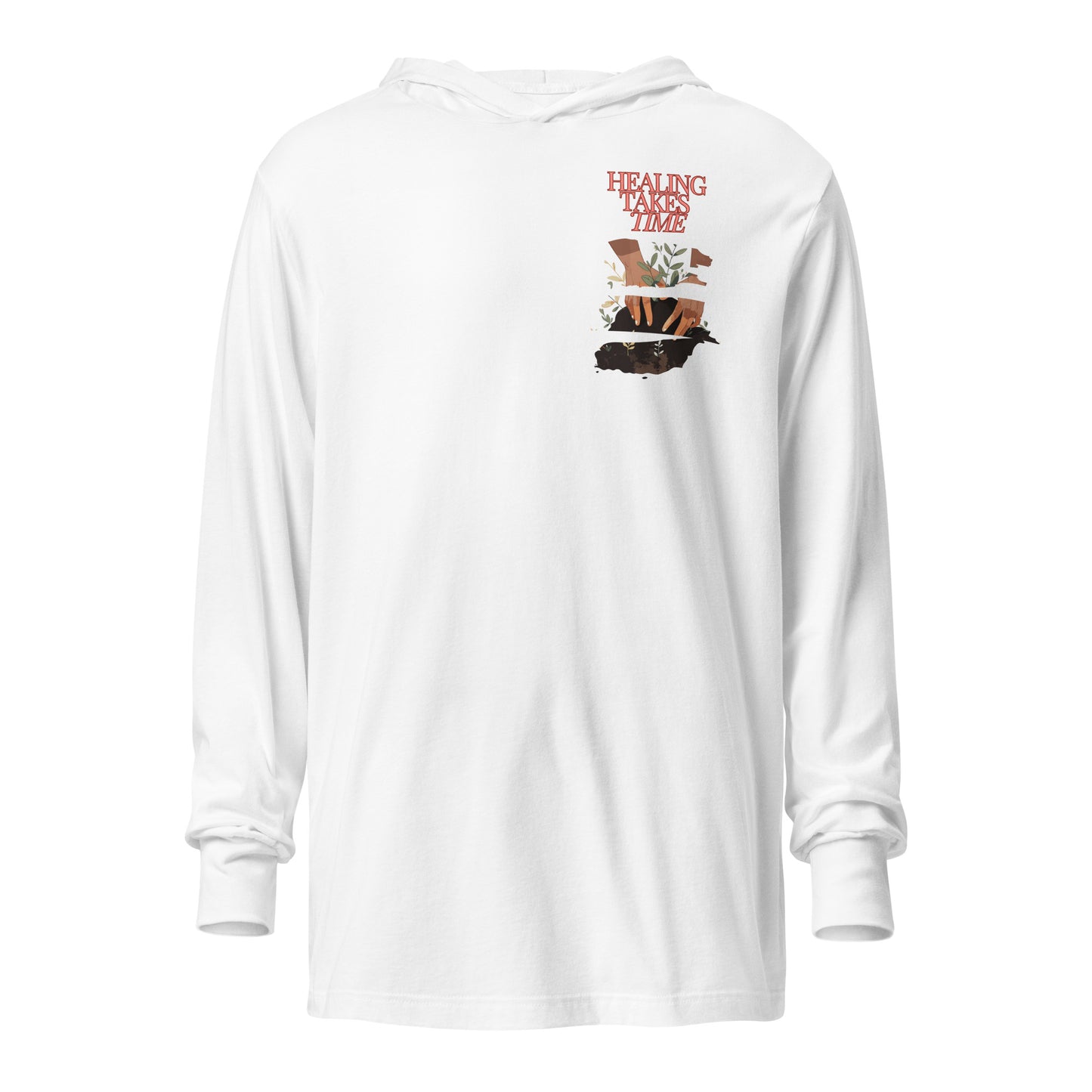 Healing Hooded Long Sleeve (Heart Space)