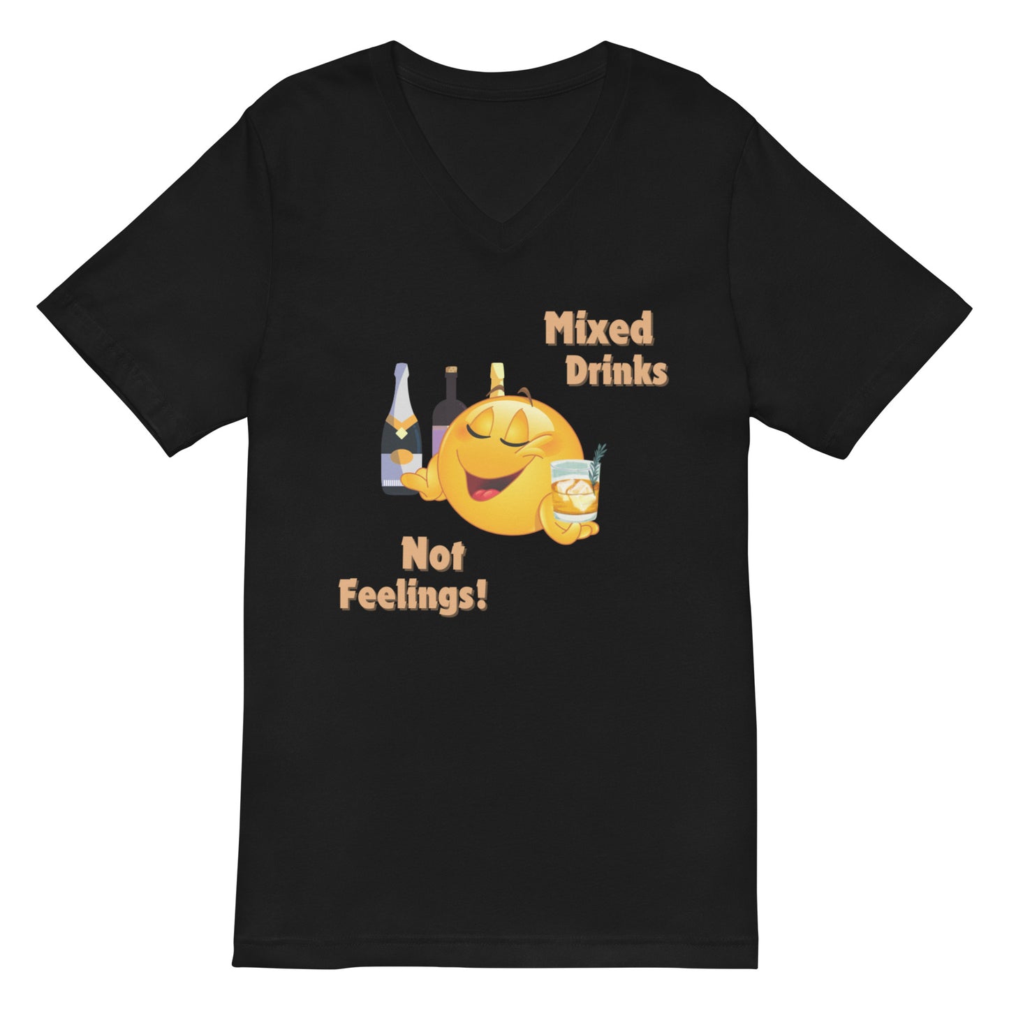 Mixed V-Neck Tee