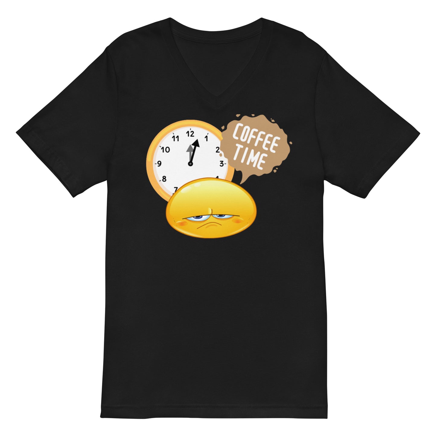 Coffee V-Neck Tee