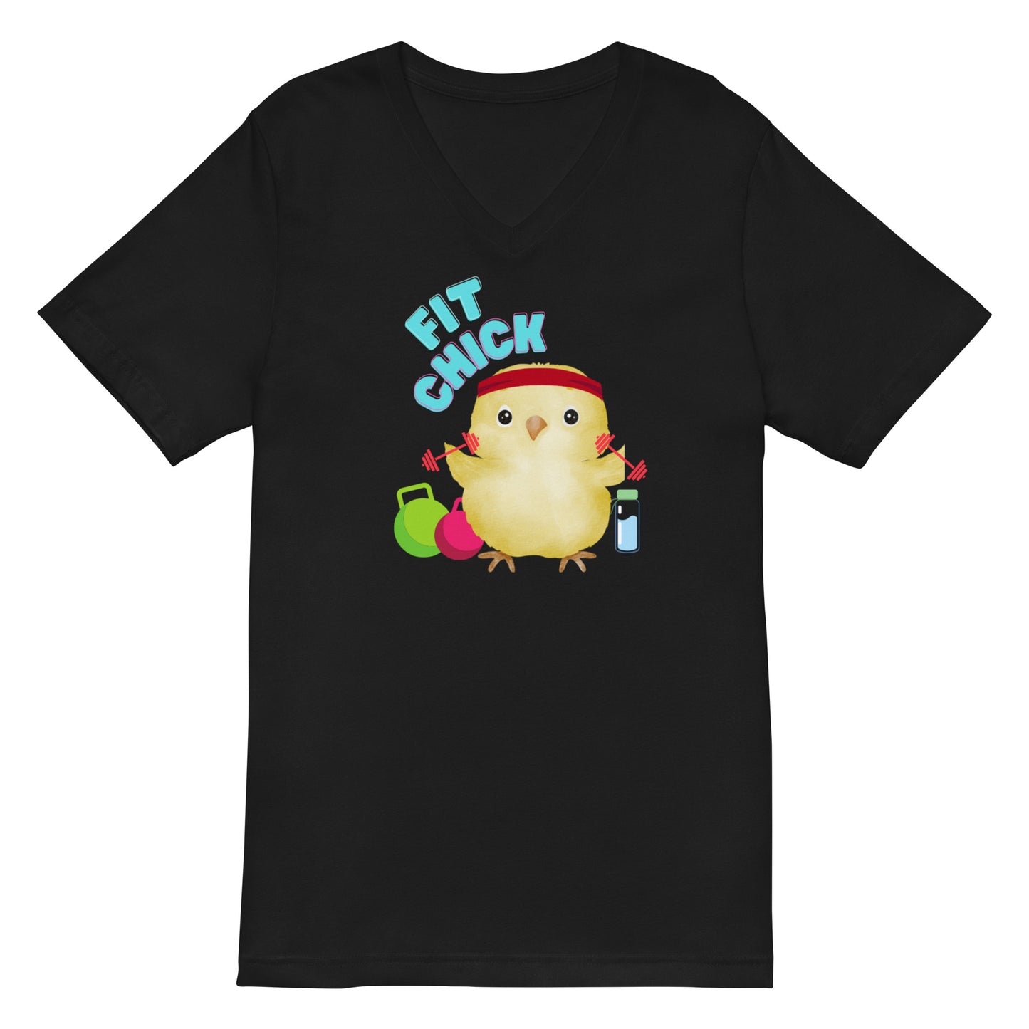 Fit Chick V-Neck Tee