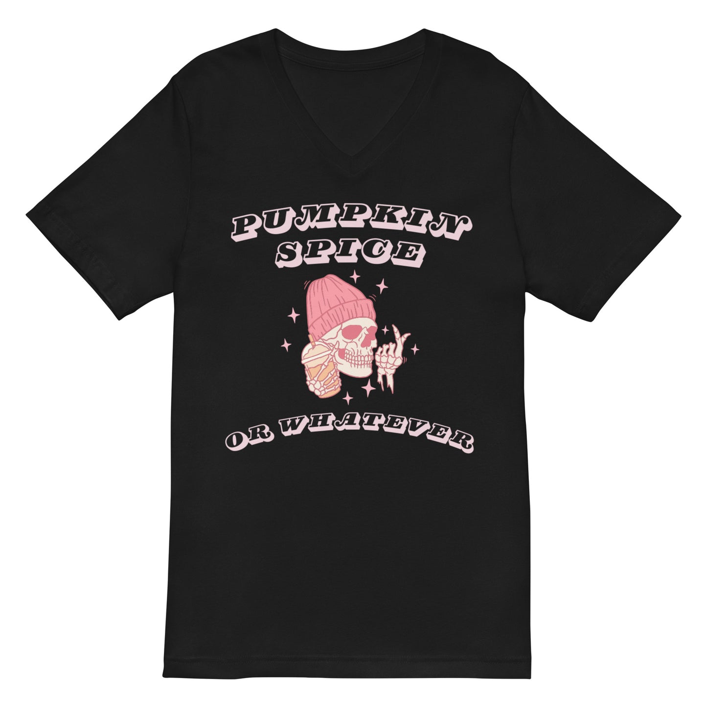Pumpkin V-Neck Tee