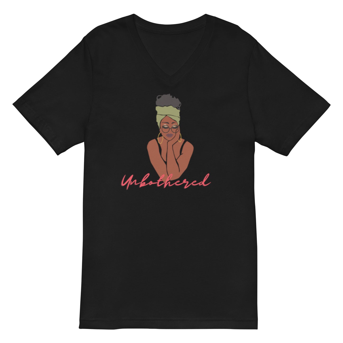 Unbothered V-Neck Tee