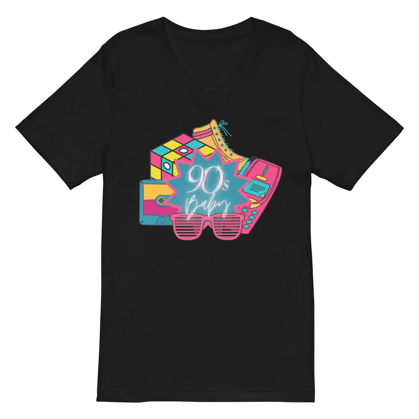 90s Baby V-Neck Tee