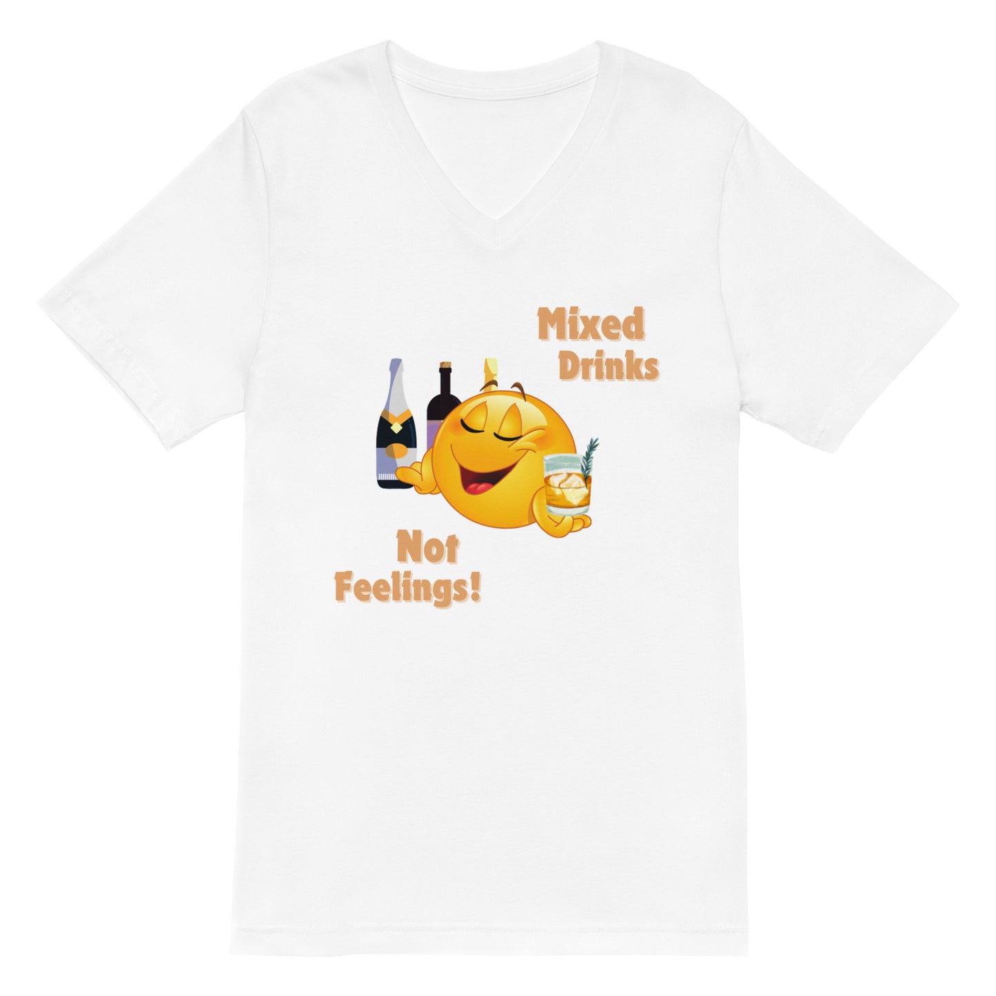 Mixed V-Neck Tee