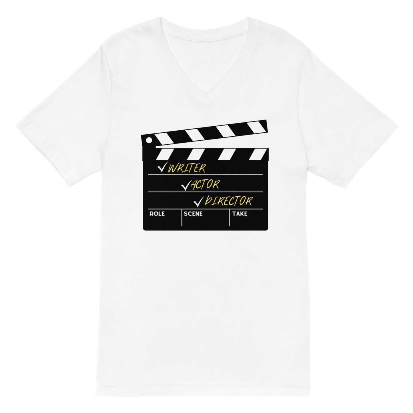 Filmmaker V-Neck Tee