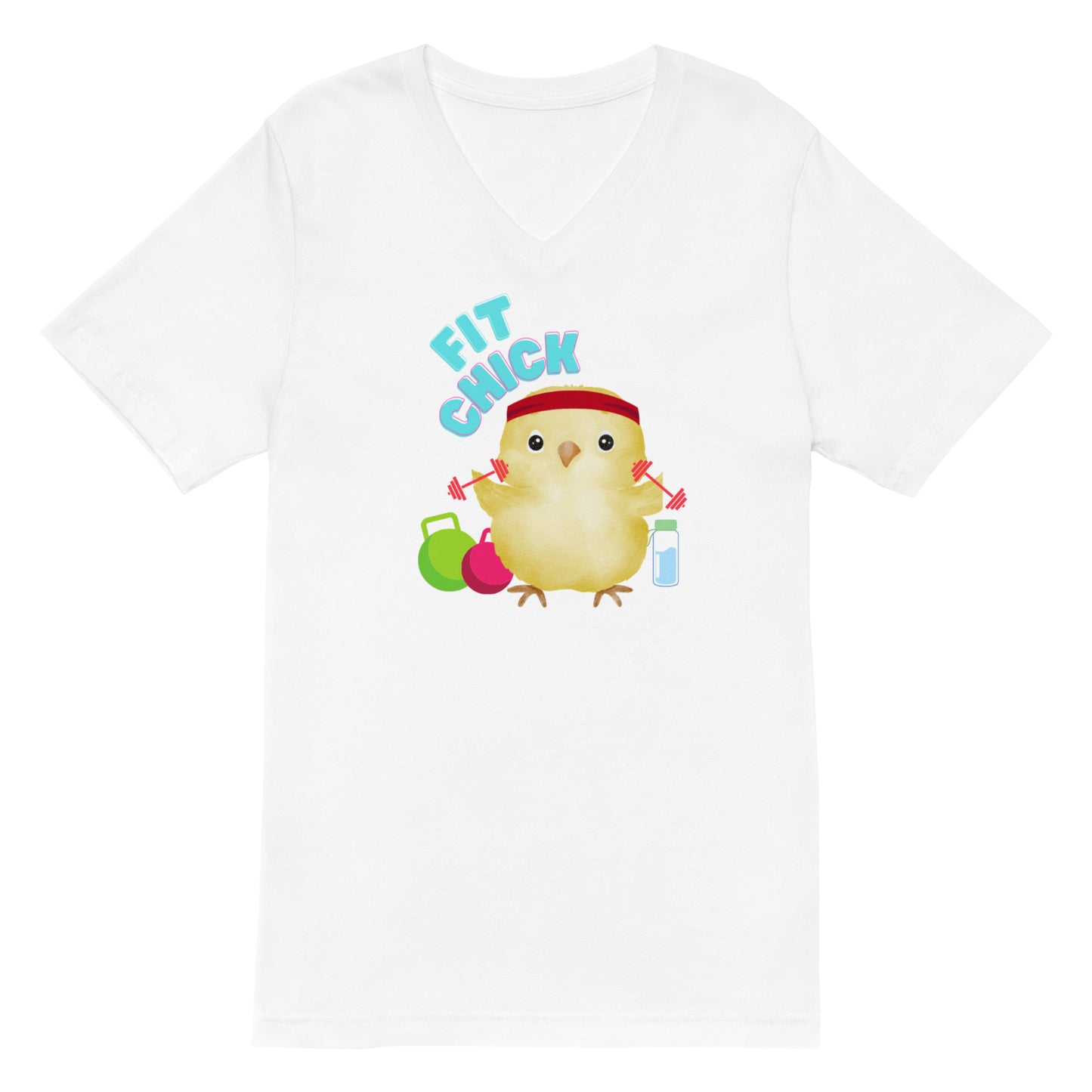 Fit Chick V-Neck Tee