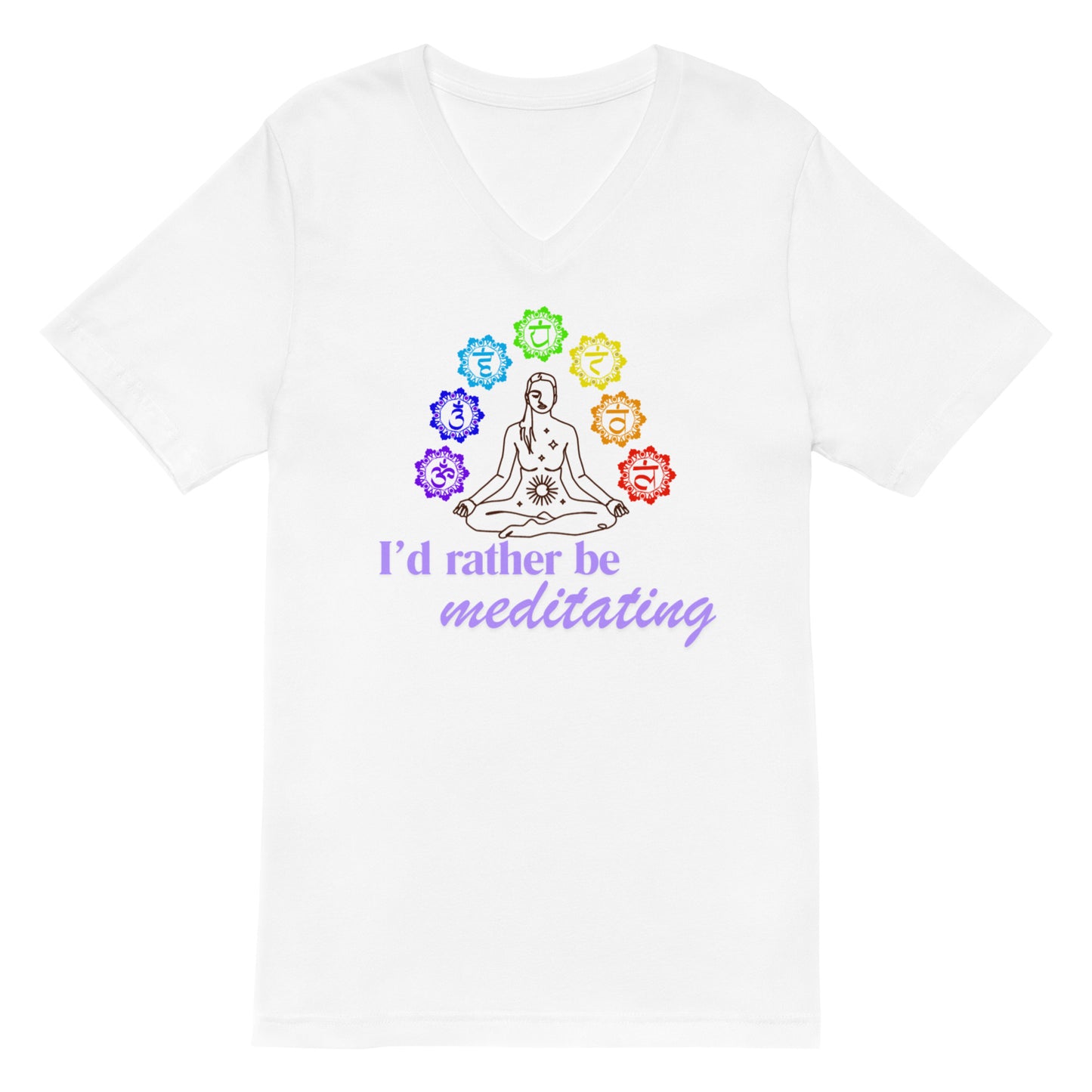 Meditate V-Neck Tee