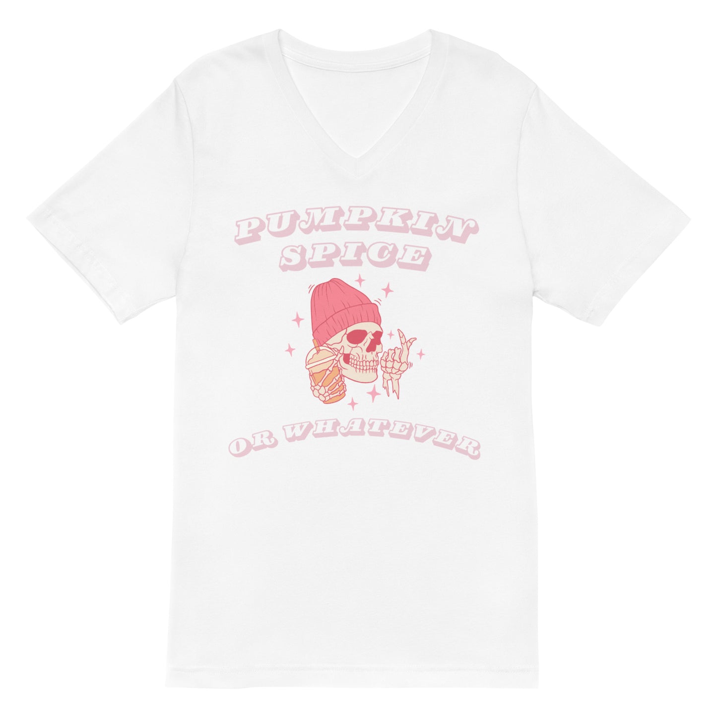 Pumpkin V-Neck Tee