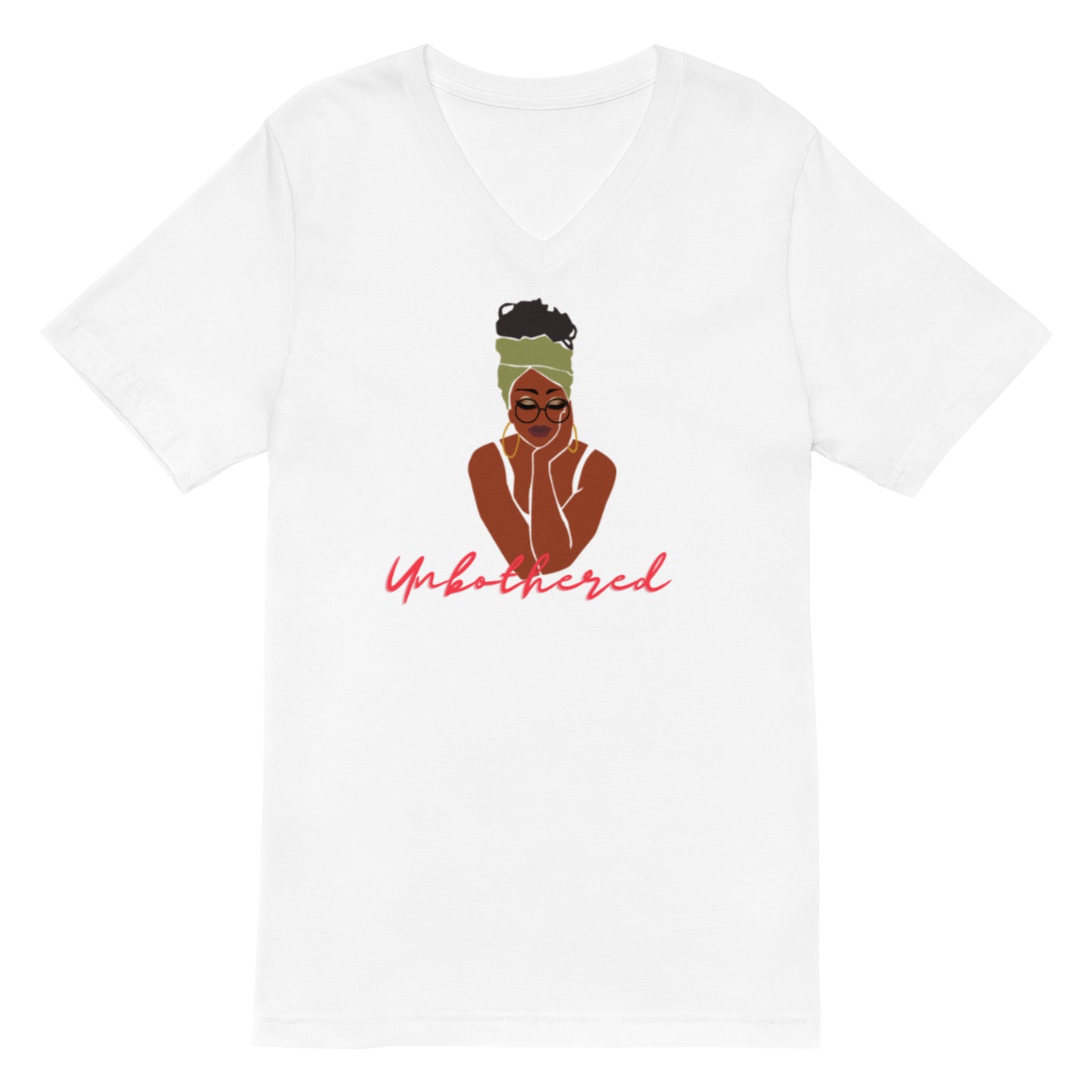 Unbothered V-Neck Tee