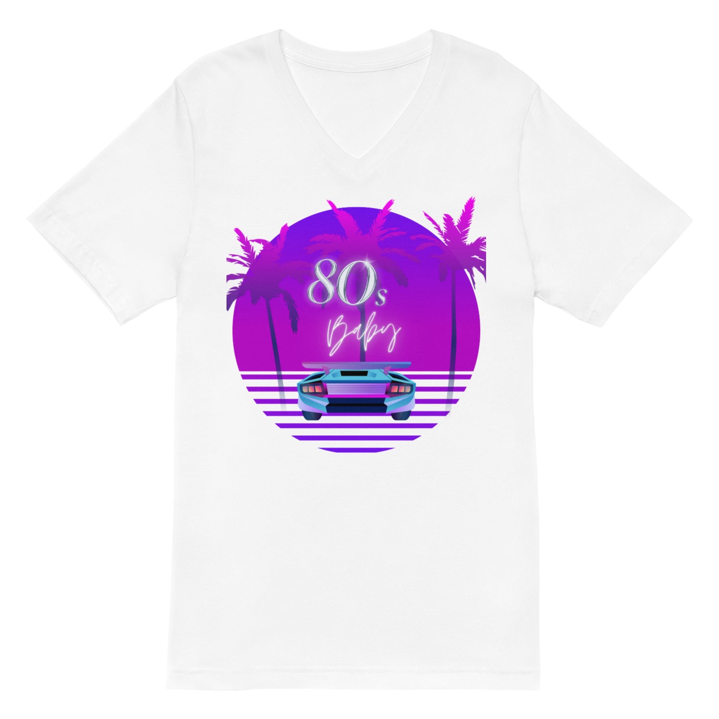 80s Baby V-Neck Tee