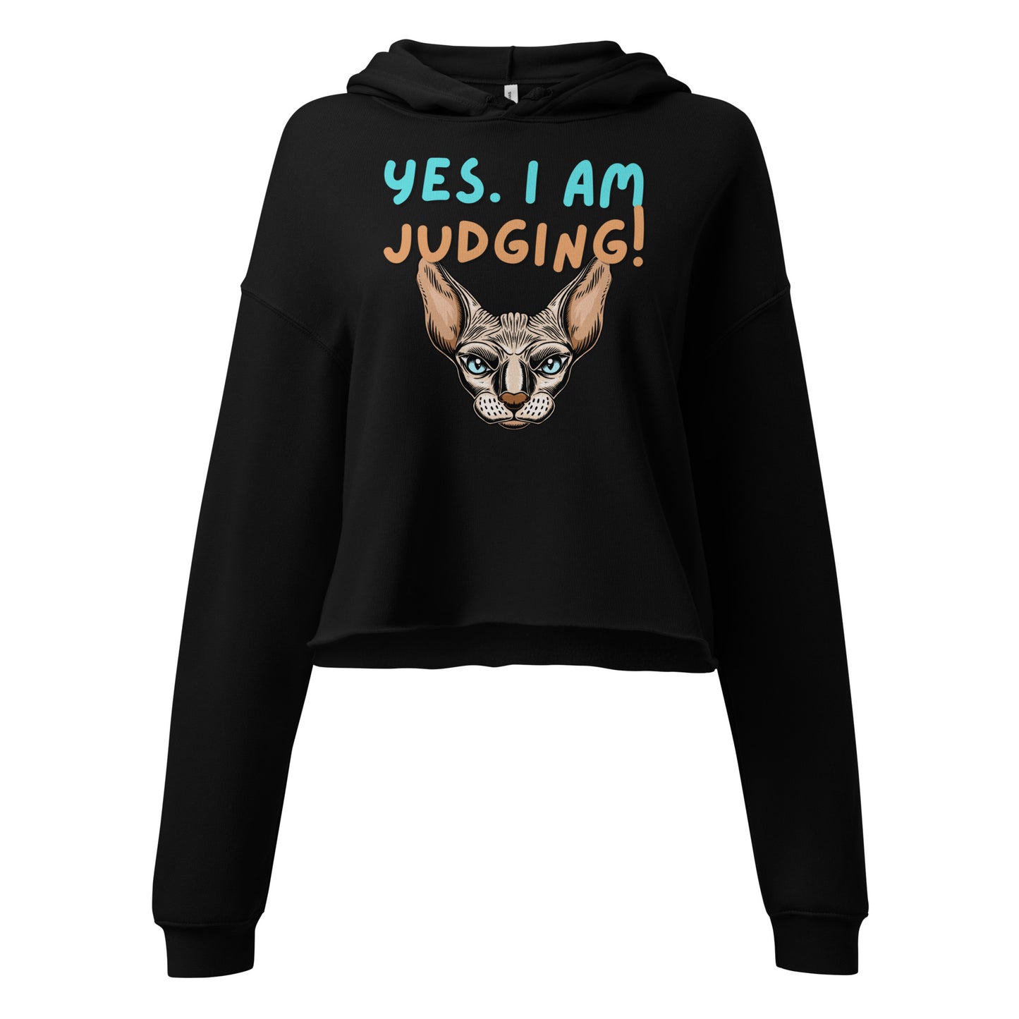 Judgement Crop Hoodie