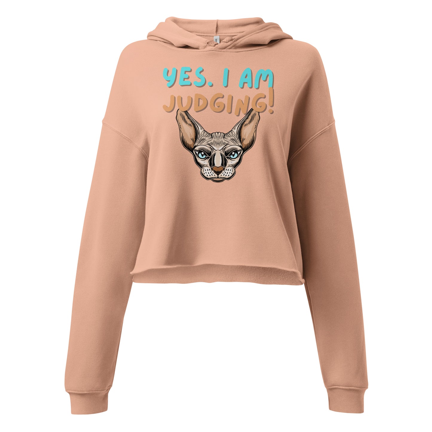 Judgement Crop Hoodie