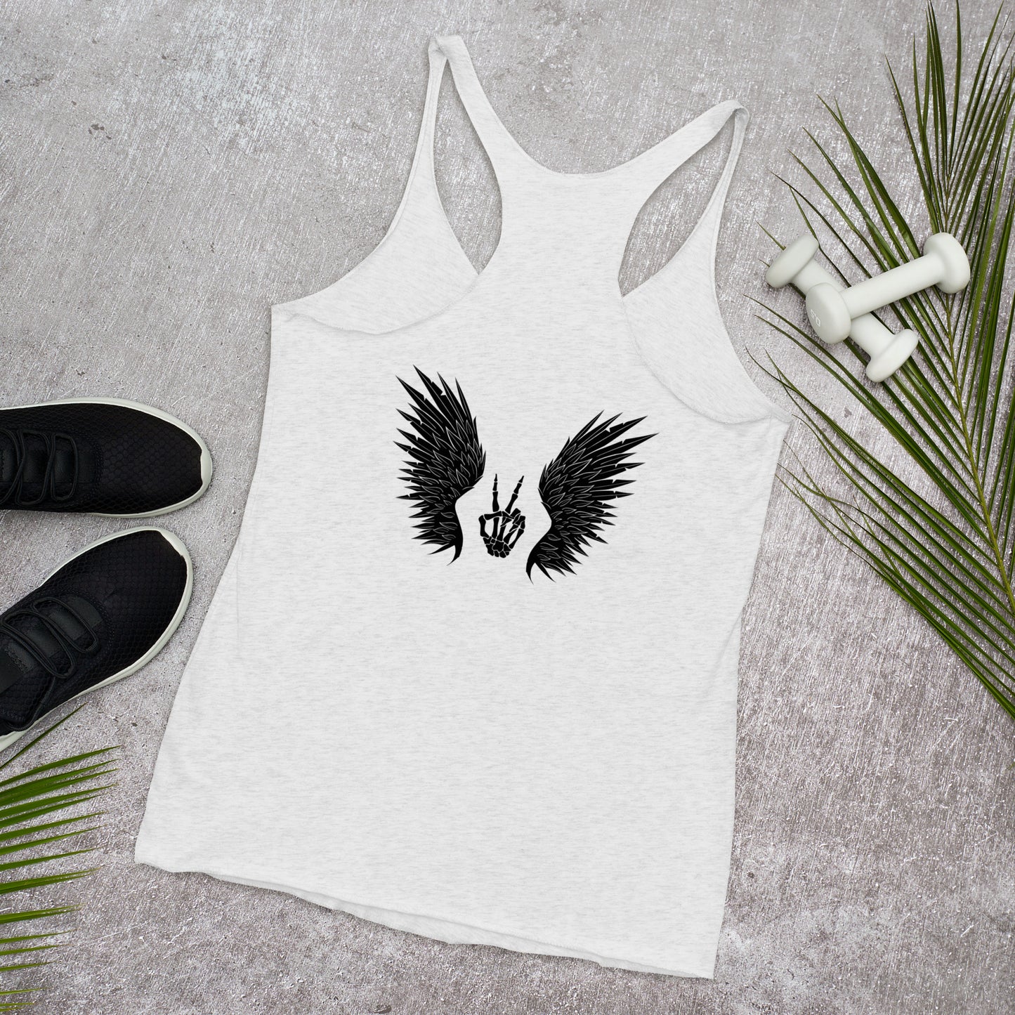 KM Peace Angel Women's Racerback Tank (wrdz)