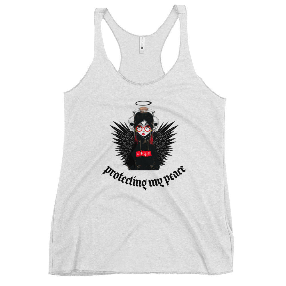 KM Peace Angel Women's Racerback Tank (wrdz)