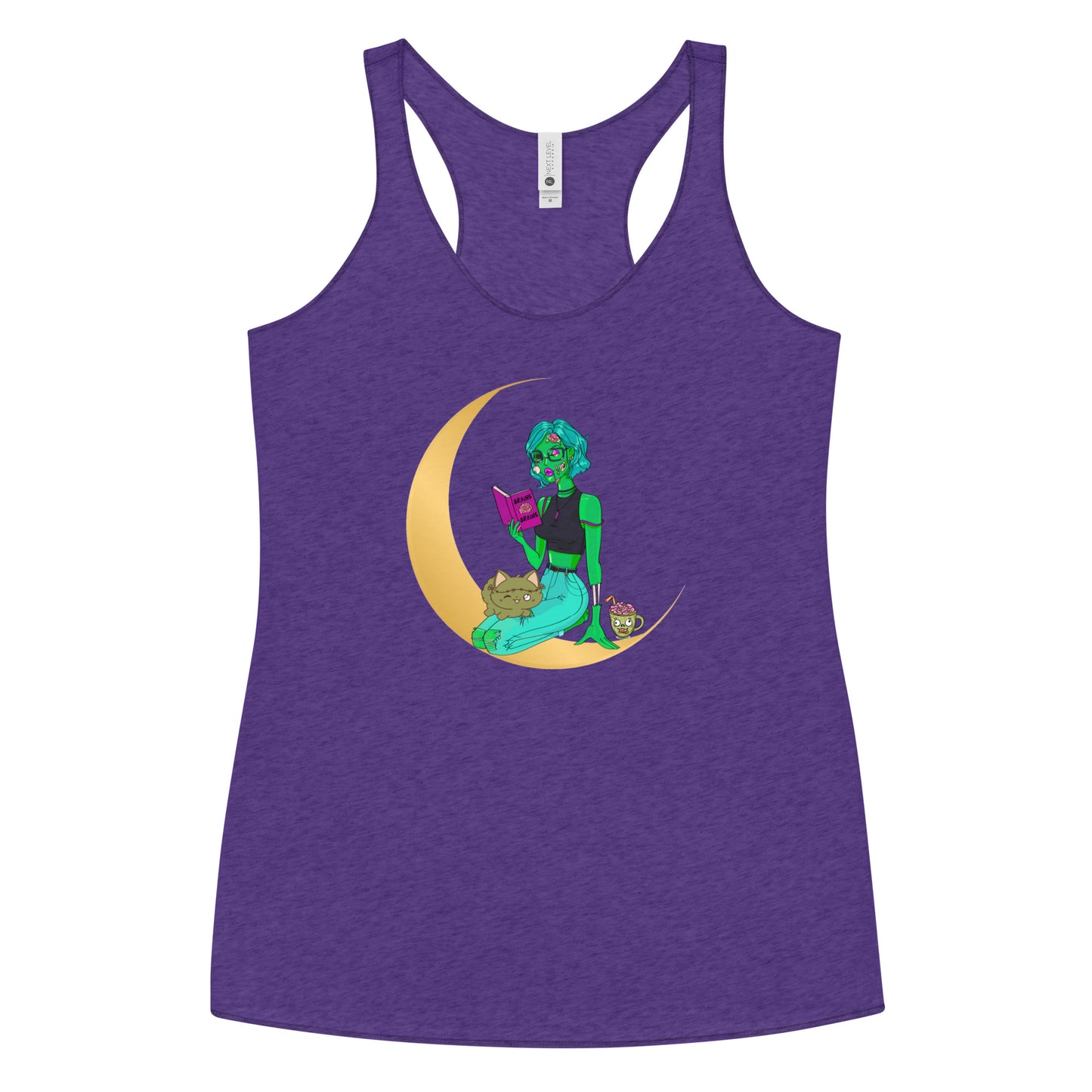 Zombie Chick Racerback Tank