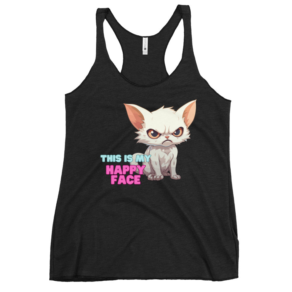 Happy Women's Racerback Tank