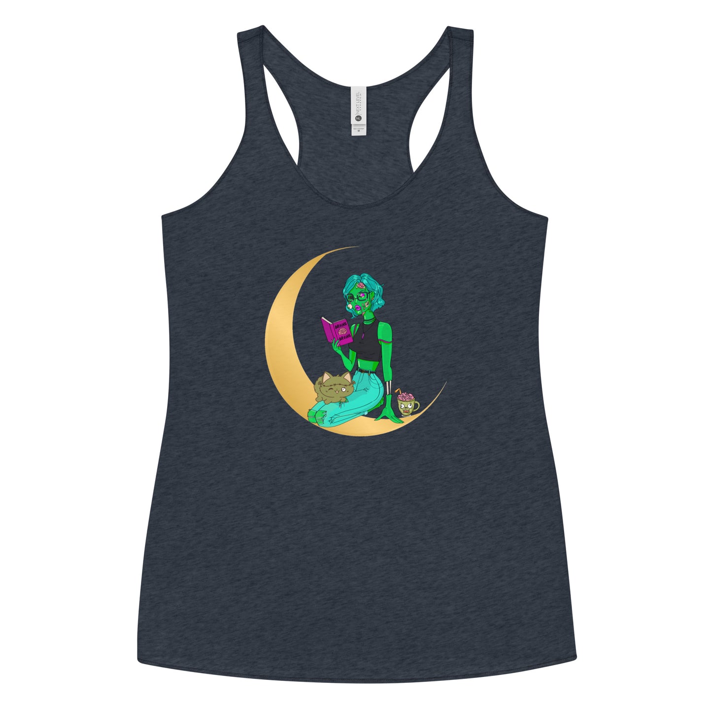 Zombie Chick Racerback Tank