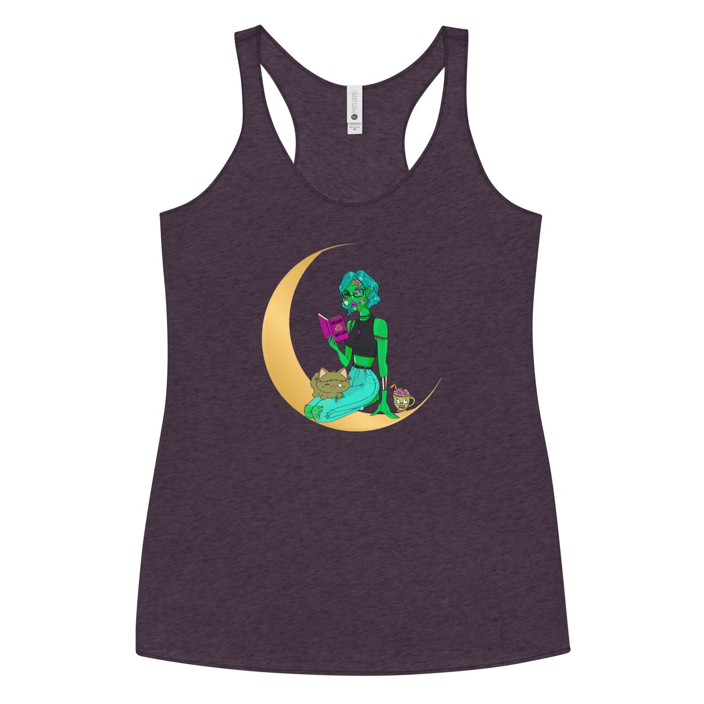 Zombie Chick Racerback Tank