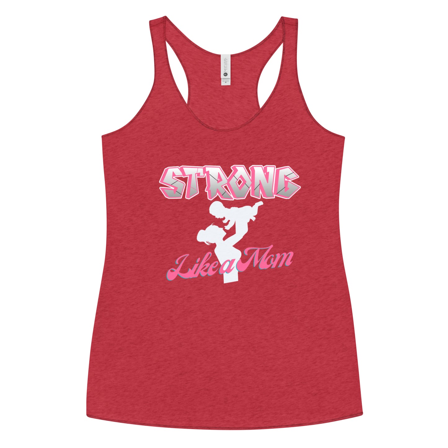 Strong Mom Racerback Tank