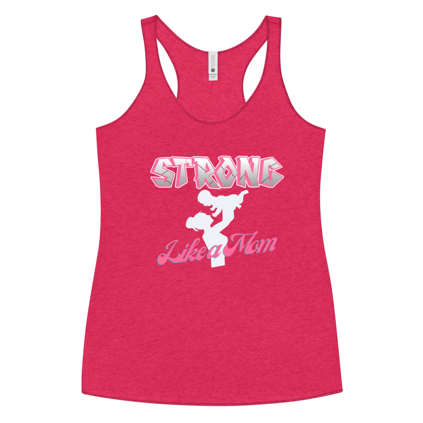 Strong Mom Racerback Tank