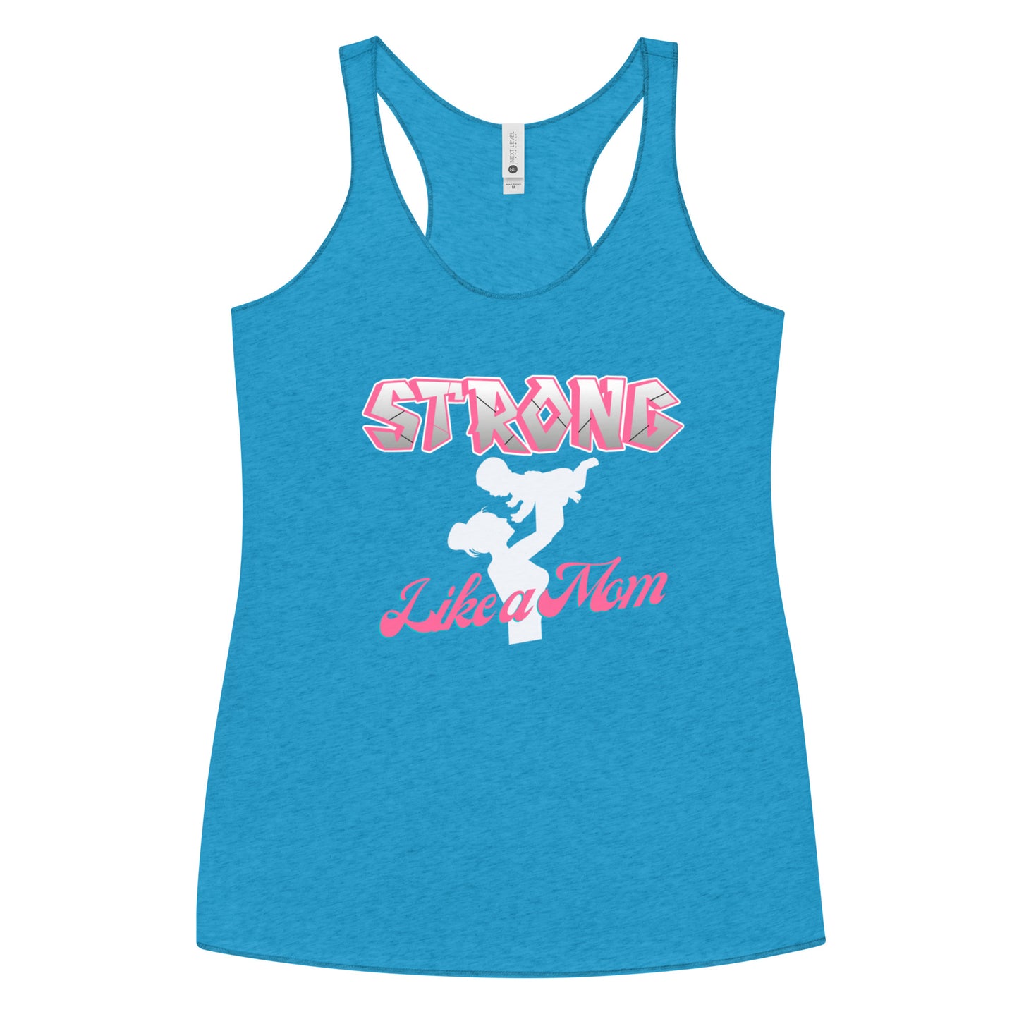 Strong Mom Racerback Tank