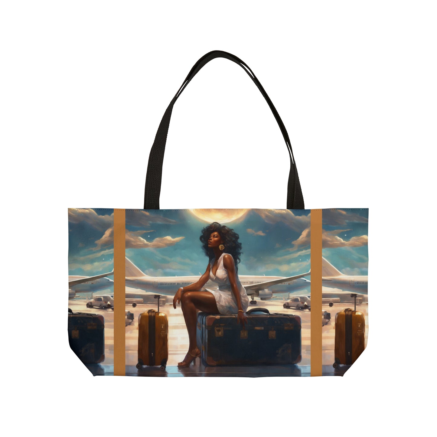 Travel Baddie Weekender Tote Bag