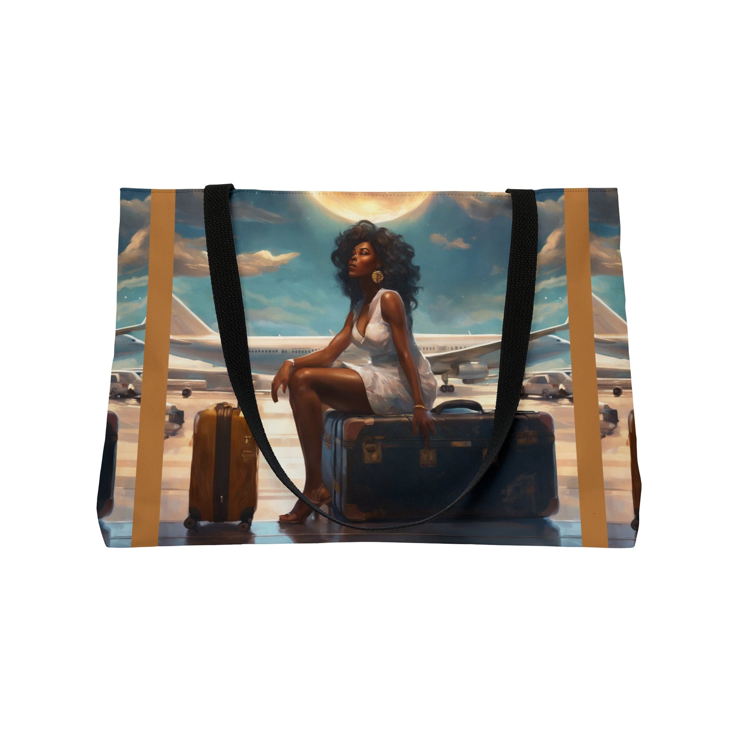 Travel Baddie Weekender Tote Bag