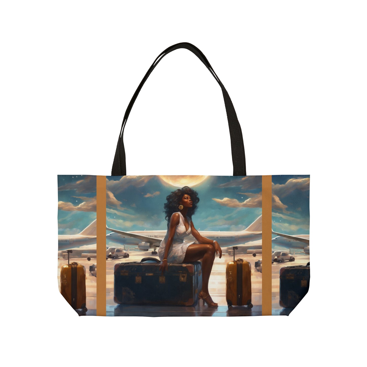 Travel Baddie Weekender Tote Bag