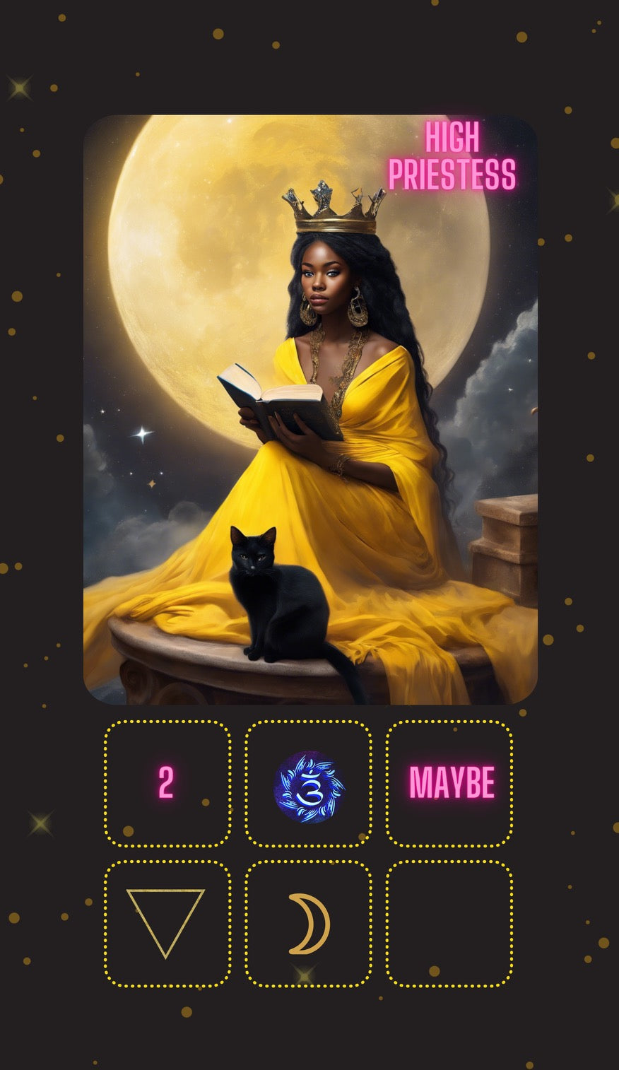 Melanin Gods & Goddesses Tarot Deck